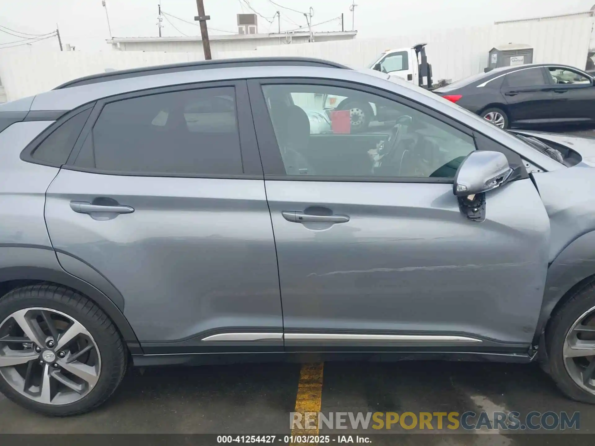 13 Photograph of a damaged car KM8K53A51KU195037 HYUNDAI KONA 2019