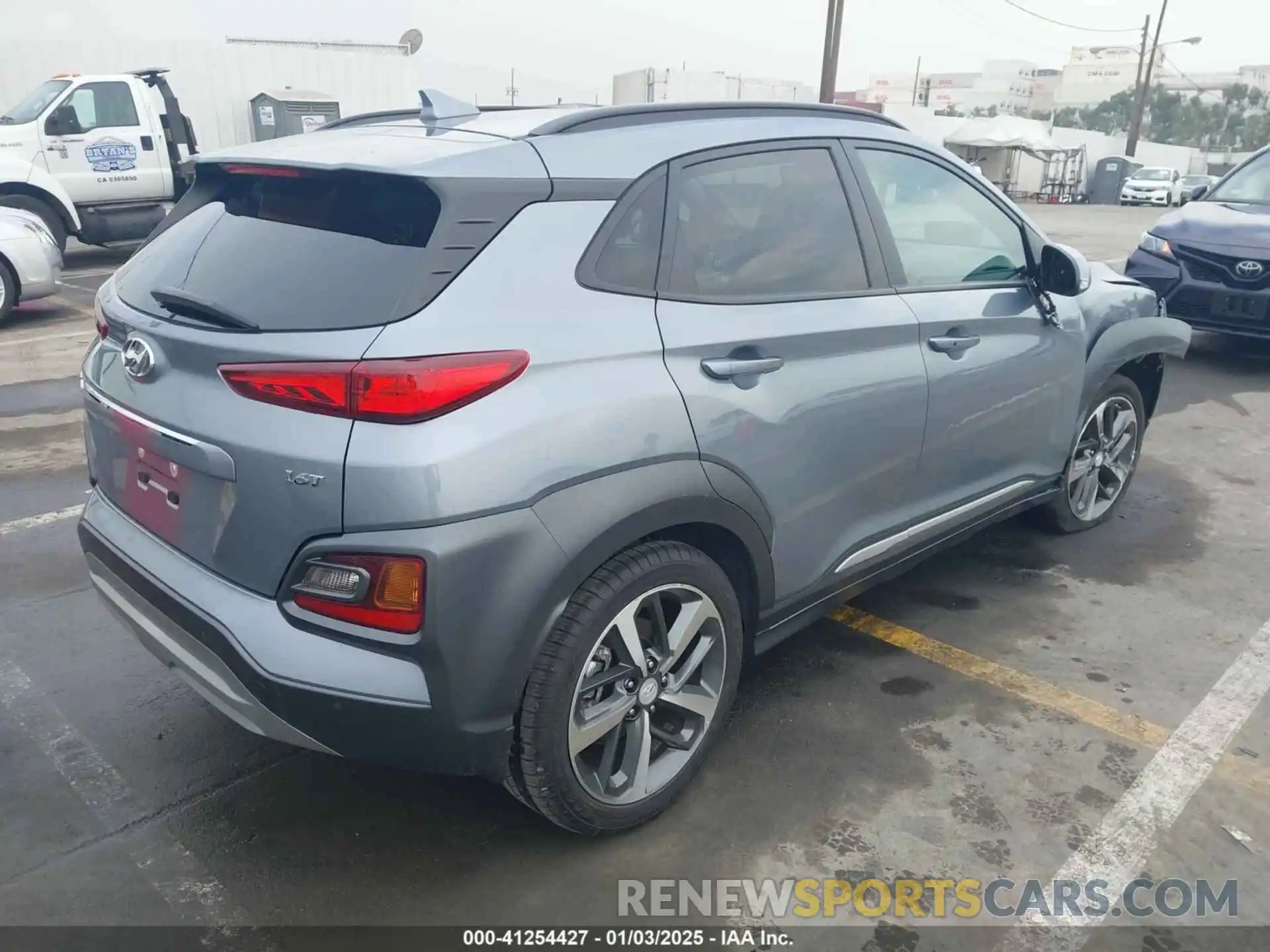 4 Photograph of a damaged car KM8K53A51KU195037 HYUNDAI KONA 2019