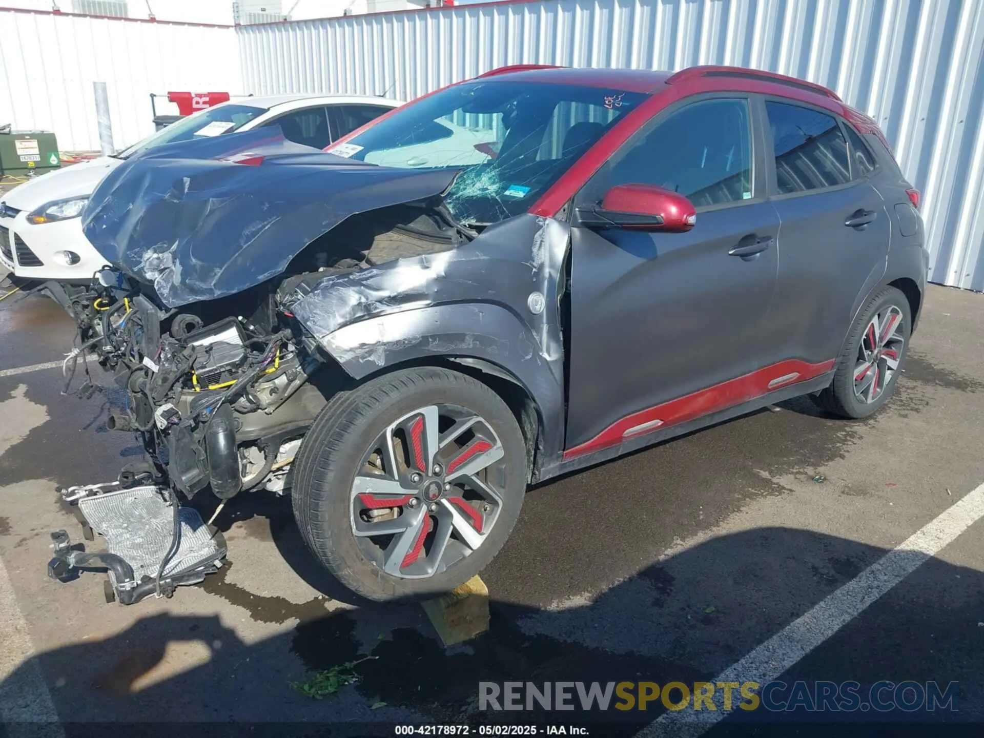 2 Photograph of a damaged car KM8K53A51KU313667 HYUNDAI KONA 2019