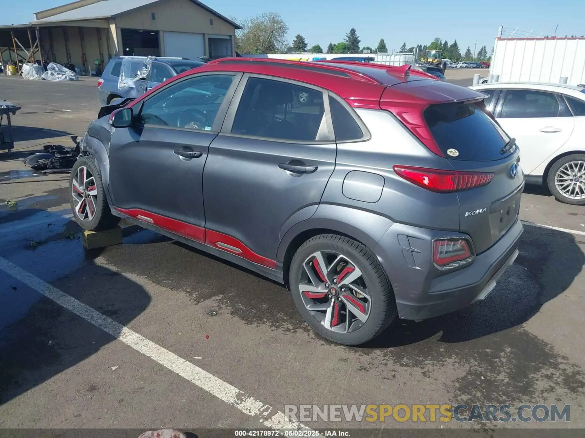 3 Photograph of a damaged car KM8K53A51KU313667 HYUNDAI KONA 2019