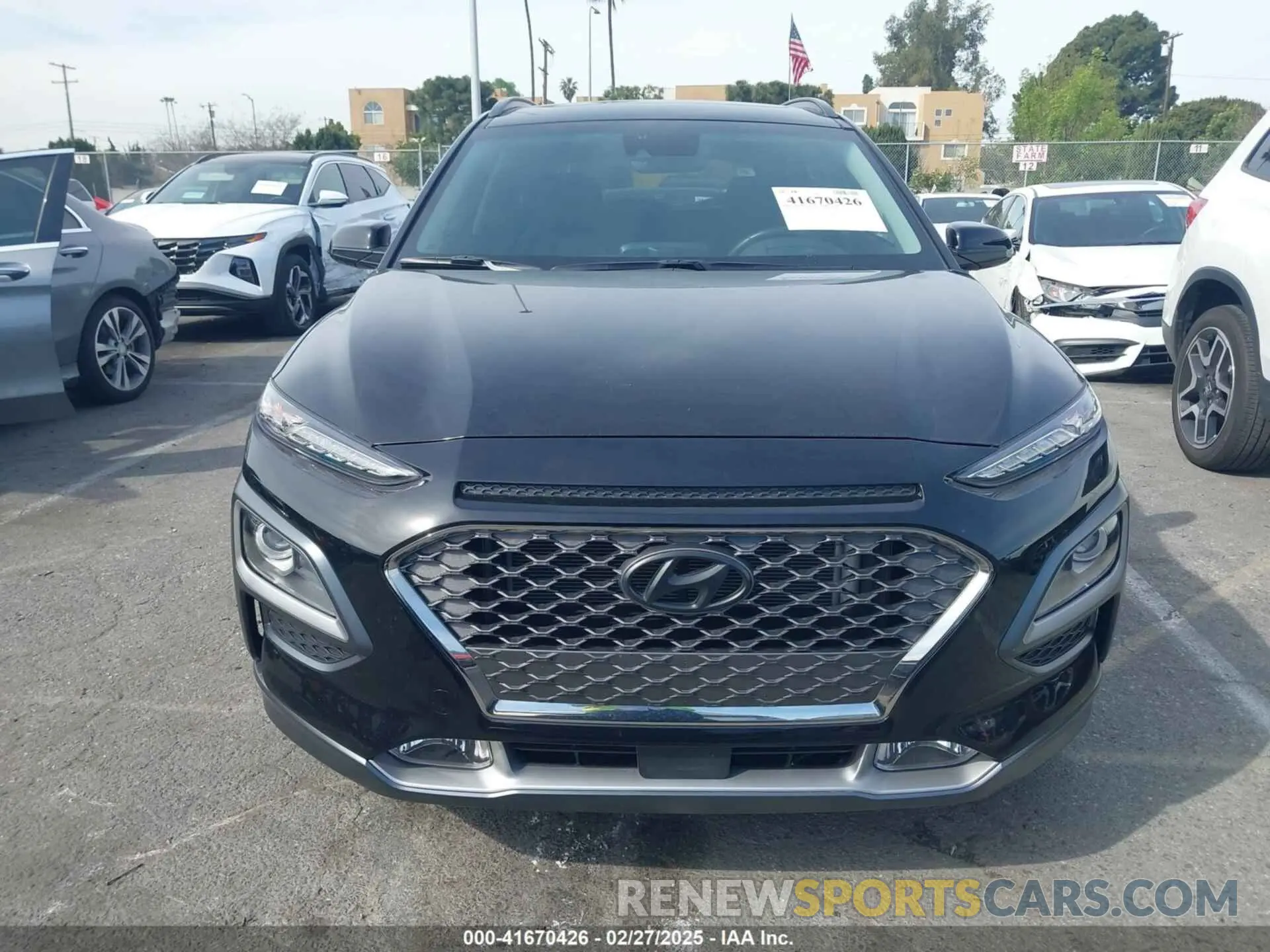 13 Photograph of a damaged car KM8K53A52KU301060 HYUNDAI KONA 2019