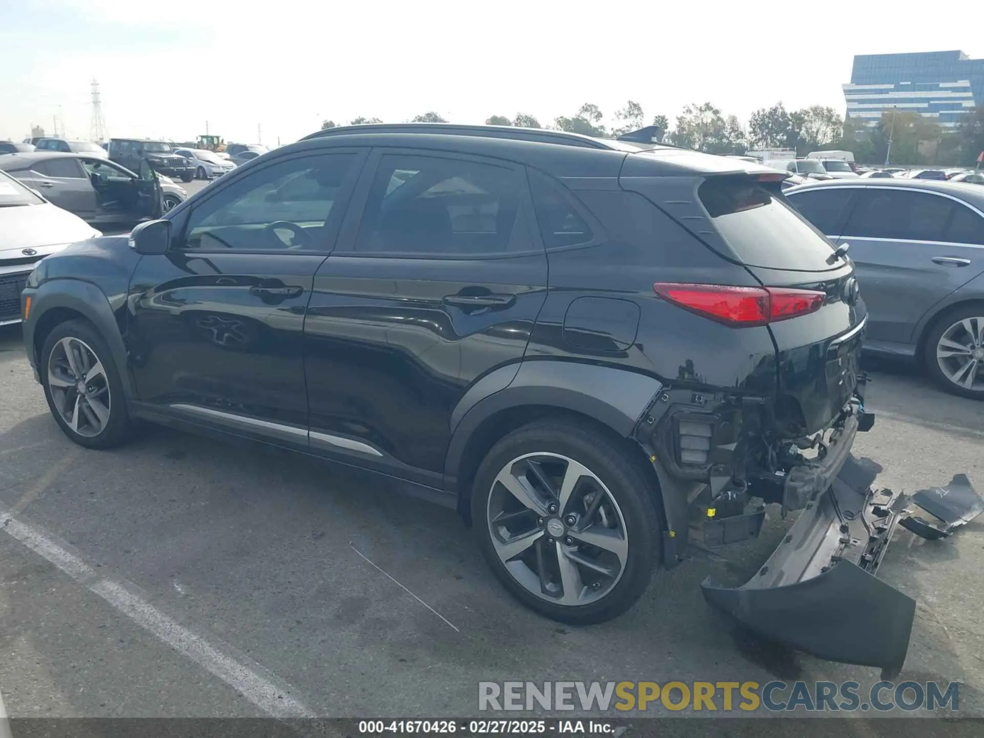 15 Photograph of a damaged car KM8K53A52KU301060 HYUNDAI KONA 2019