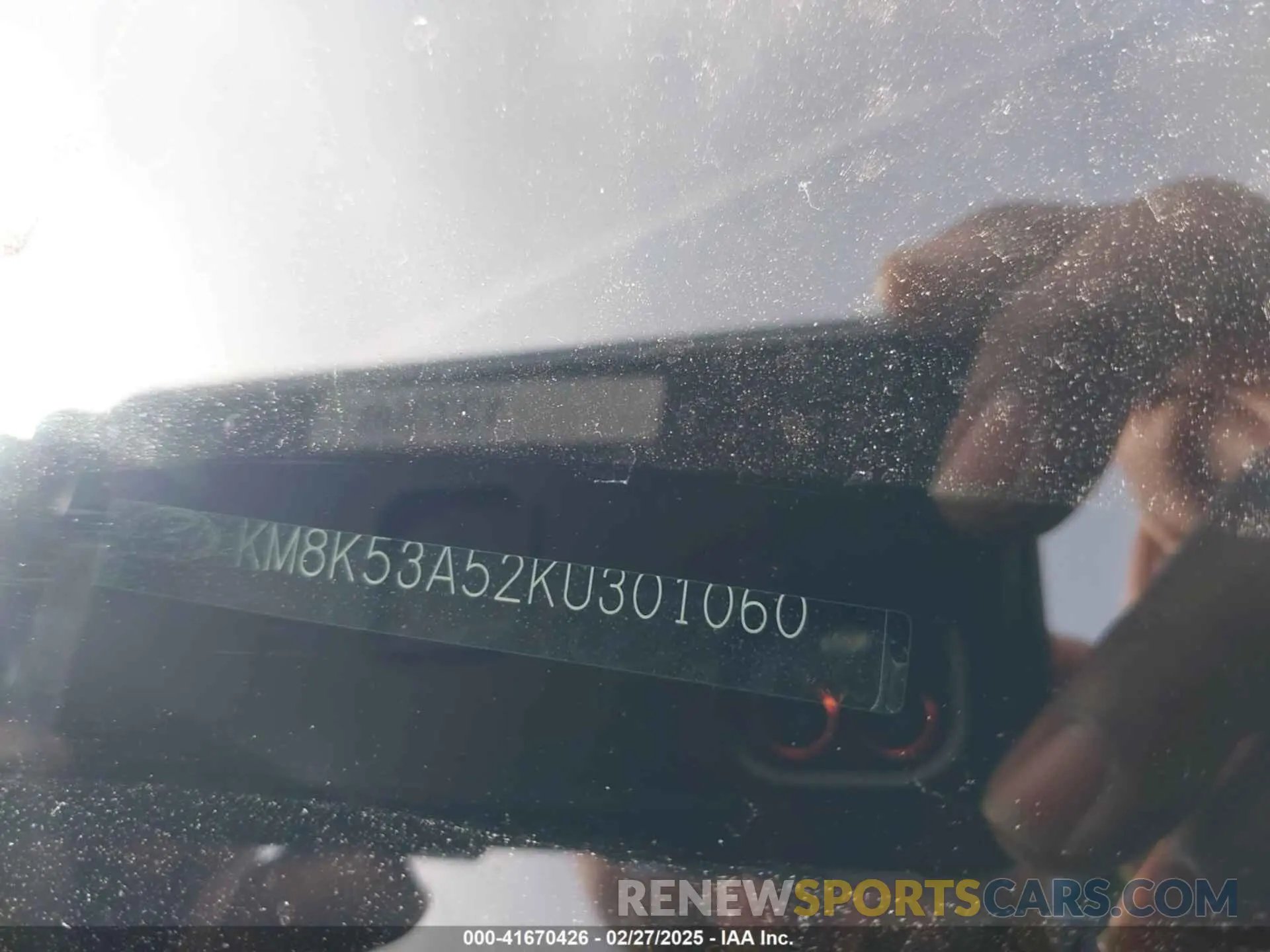 9 Photograph of a damaged car KM8K53A52KU301060 HYUNDAI KONA 2019