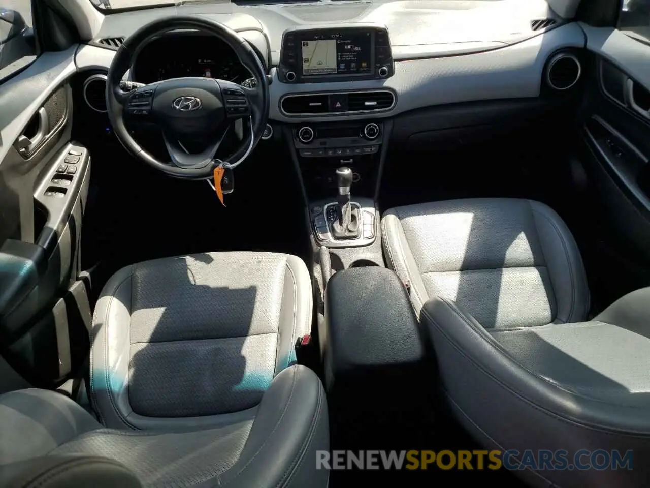 8 Photograph of a damaged car KM8K53A54KU345027 HYUNDAI KONA 2019