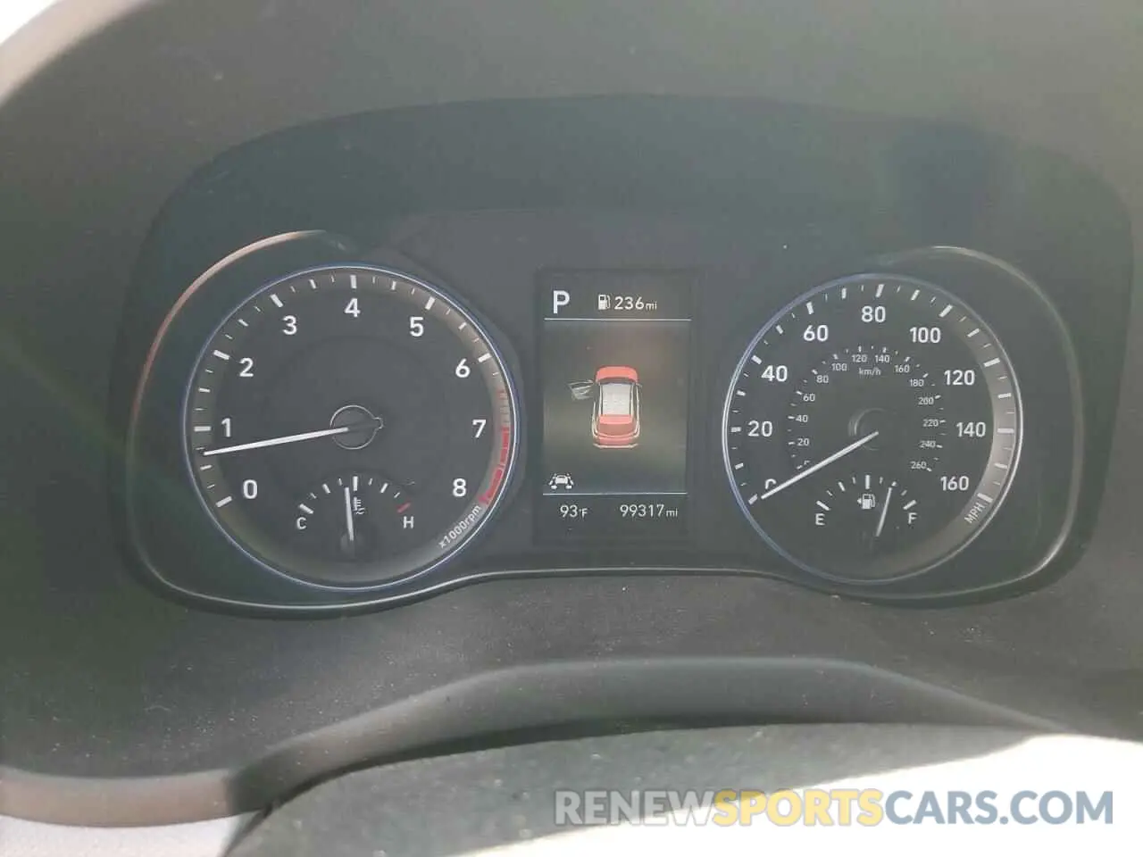 9 Photograph of a damaged car KM8K53A54KU345027 HYUNDAI KONA 2019