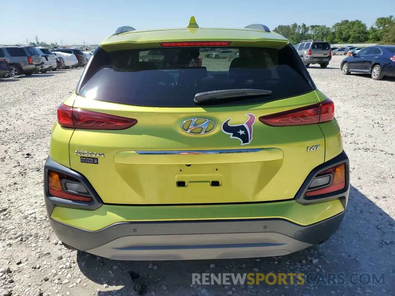 6 Photograph of a damaged car KM8K53A54KU361003 HYUNDAI KONA 2019