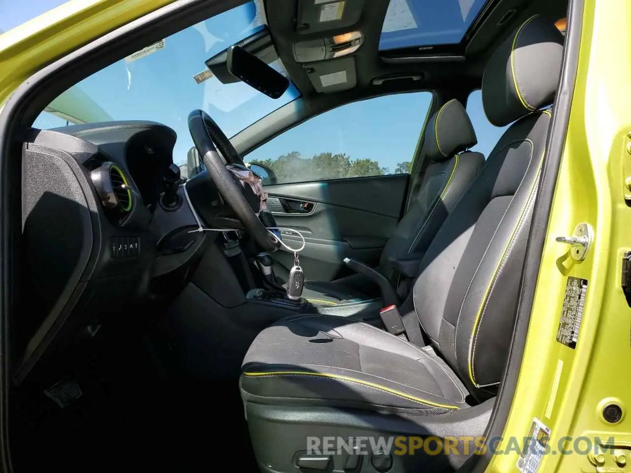 7 Photograph of a damaged car KM8K53A54KU361003 HYUNDAI KONA 2019