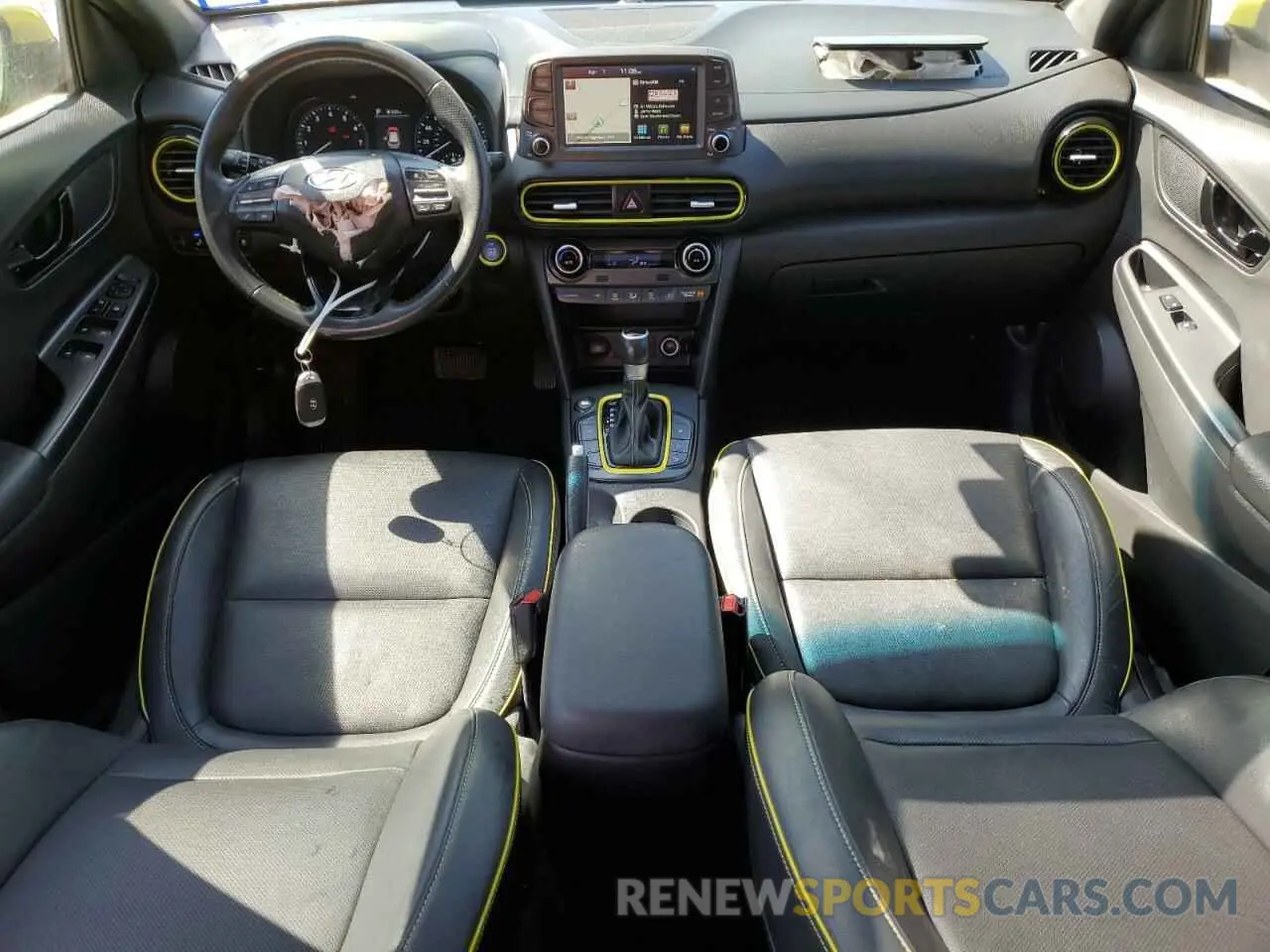 8 Photograph of a damaged car KM8K53A54KU361003 HYUNDAI KONA 2019