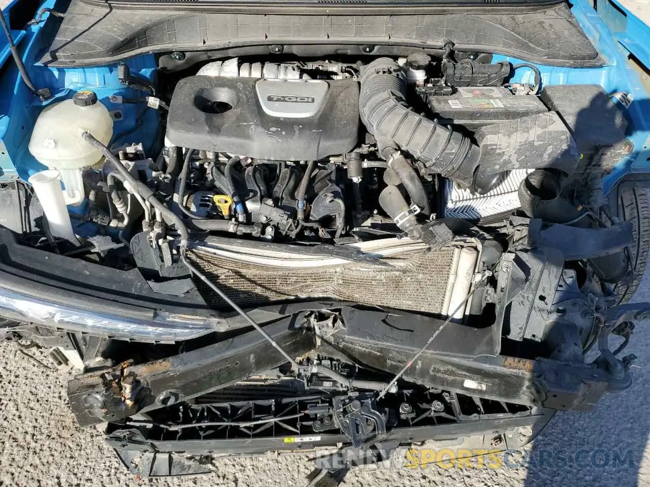 12 Photograph of a damaged car KM8K53A56KU274039 HYUNDAI KONA 2019