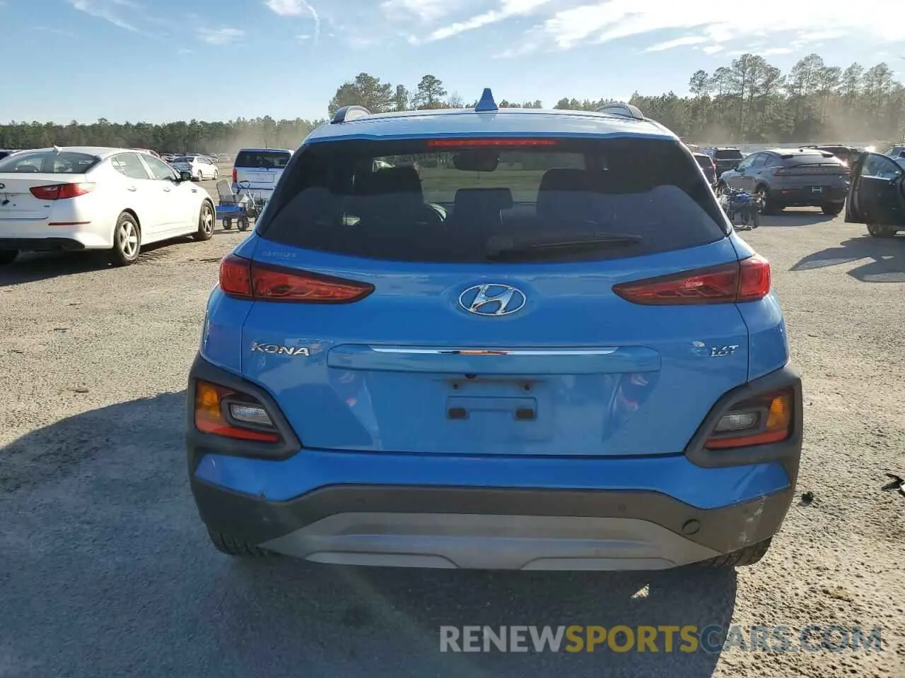 6 Photograph of a damaged car KM8K53A56KU274039 HYUNDAI KONA 2019