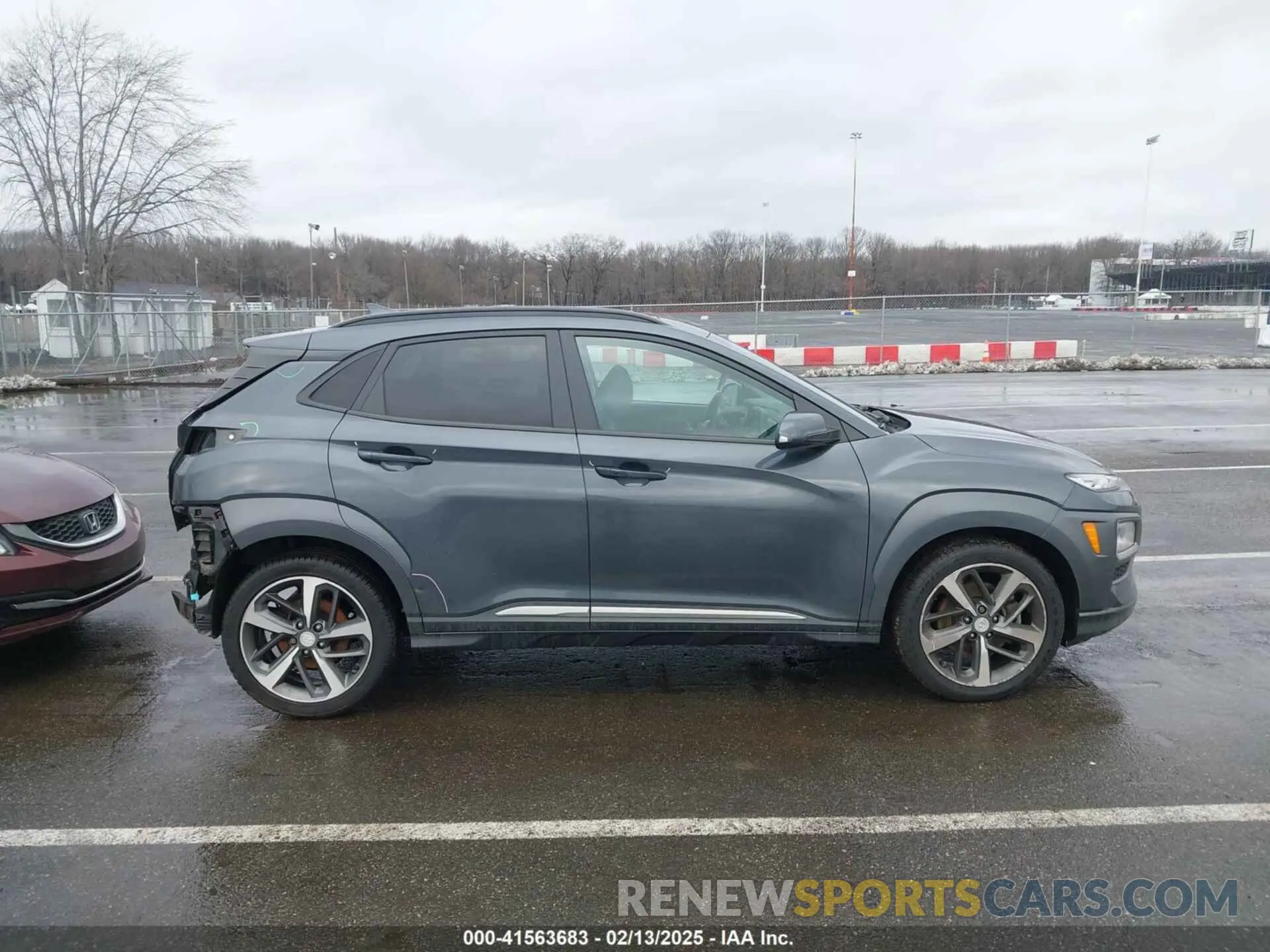 13 Photograph of a damaged car KM8K53A56KU369667 HYUNDAI KONA 2019
