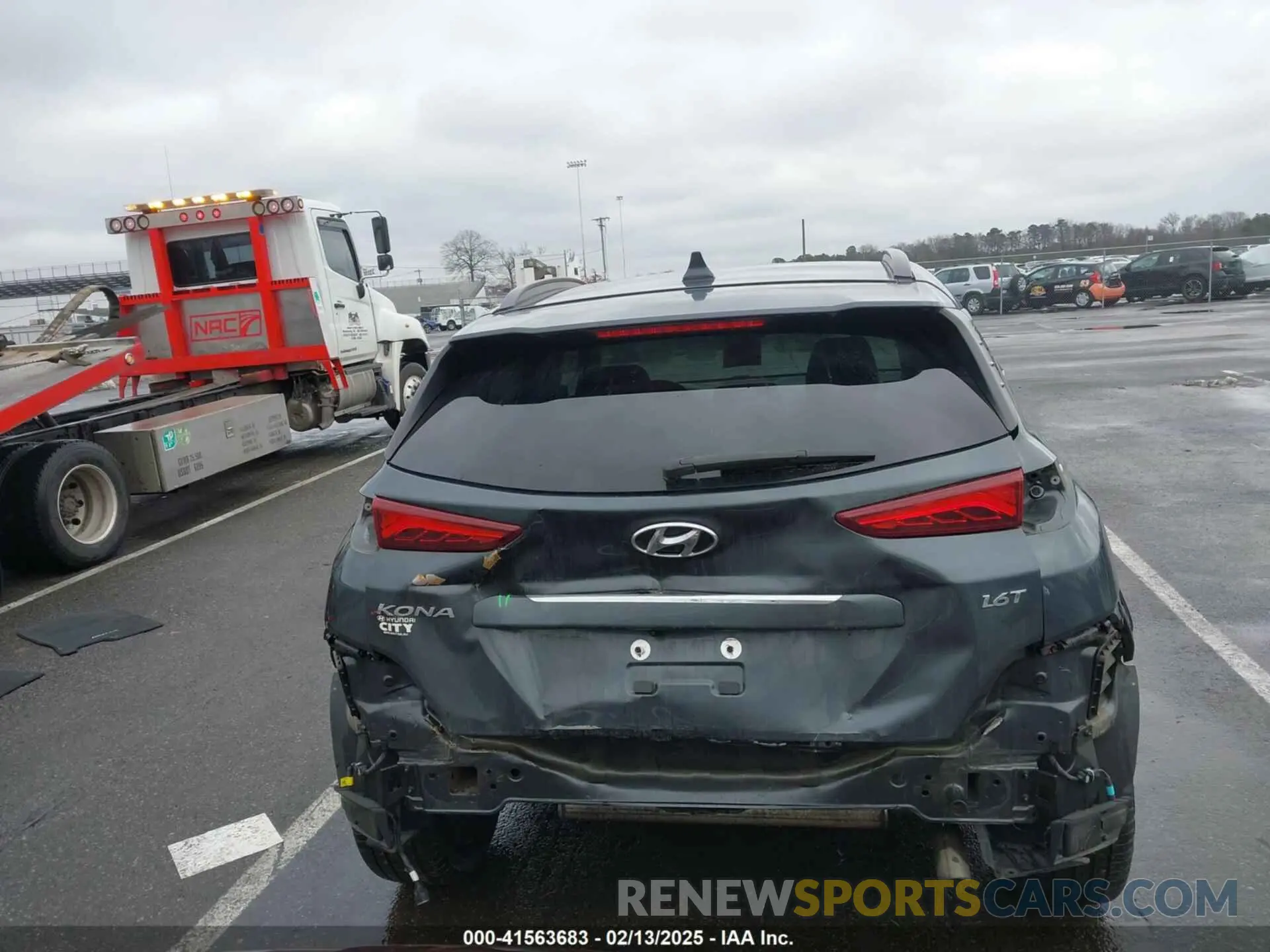 16 Photograph of a damaged car KM8K53A56KU369667 HYUNDAI KONA 2019