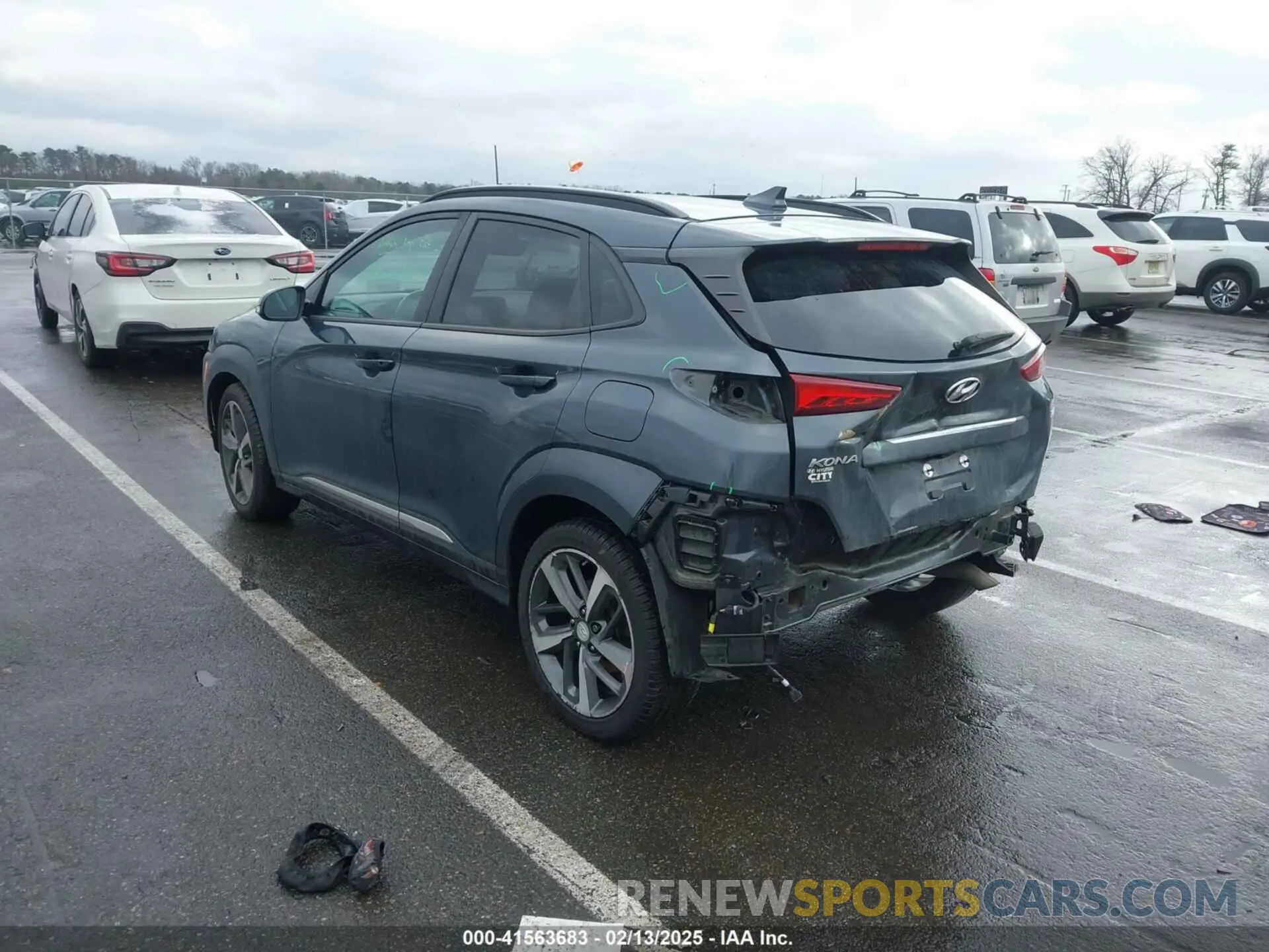 6 Photograph of a damaged car KM8K53A56KU369667 HYUNDAI KONA 2019