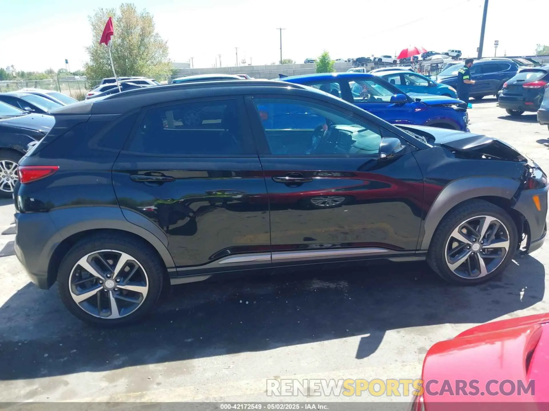 14 Photograph of a damaged car KM8K53A57KU379883 HYUNDAI KONA 2019
