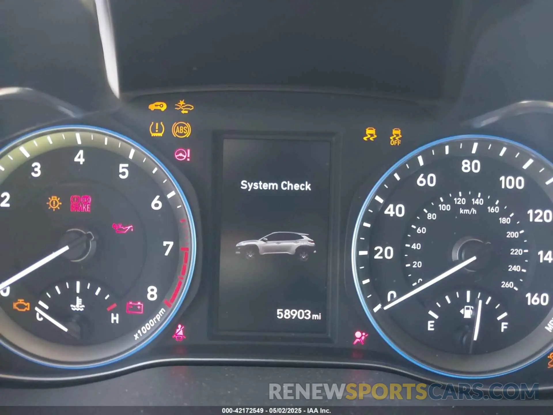 7 Photograph of a damaged car KM8K53A57KU379883 HYUNDAI KONA 2019