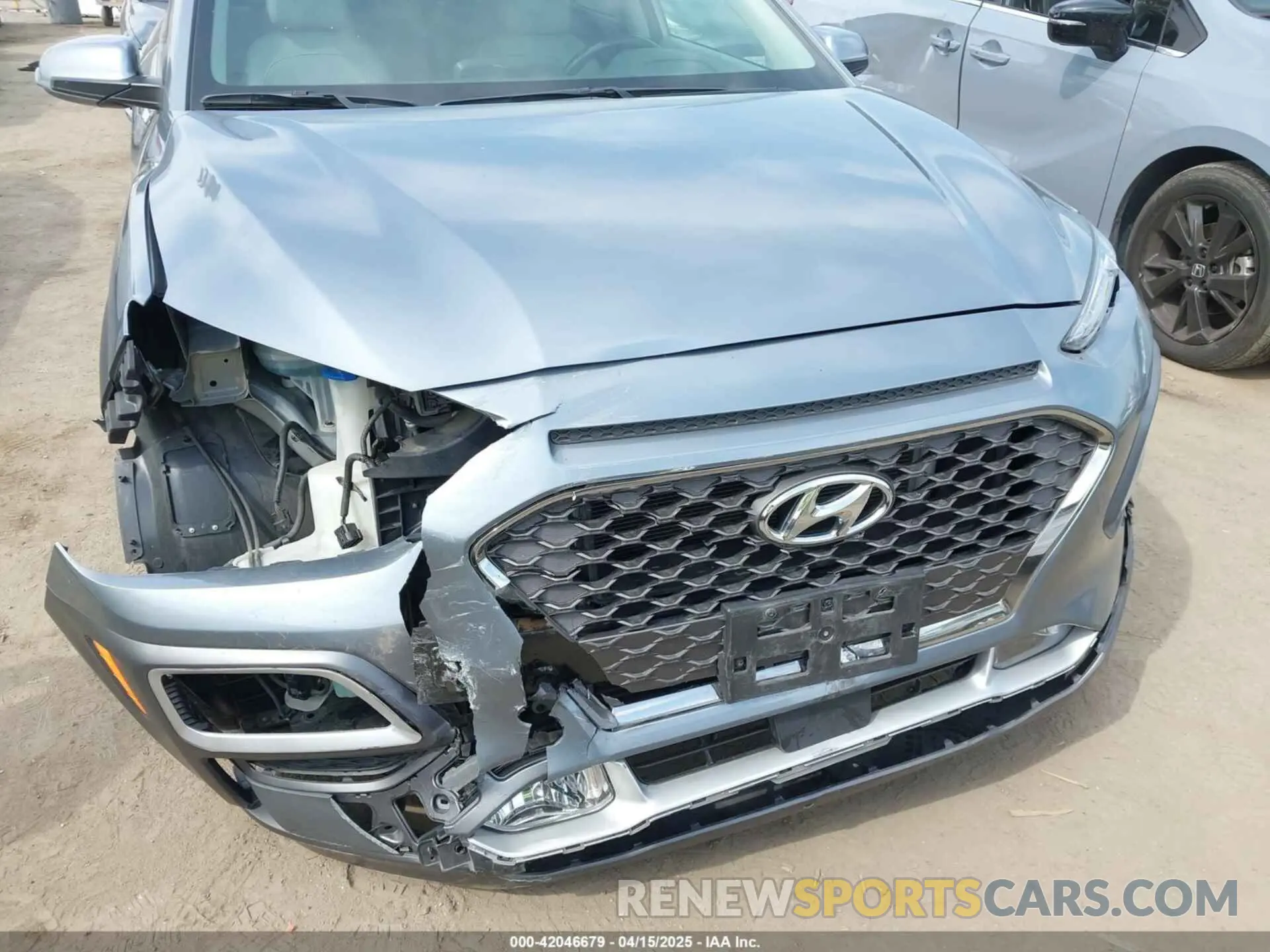6 Photograph of a damaged car KM8K53A58KU198498 HYUNDAI KONA 2019