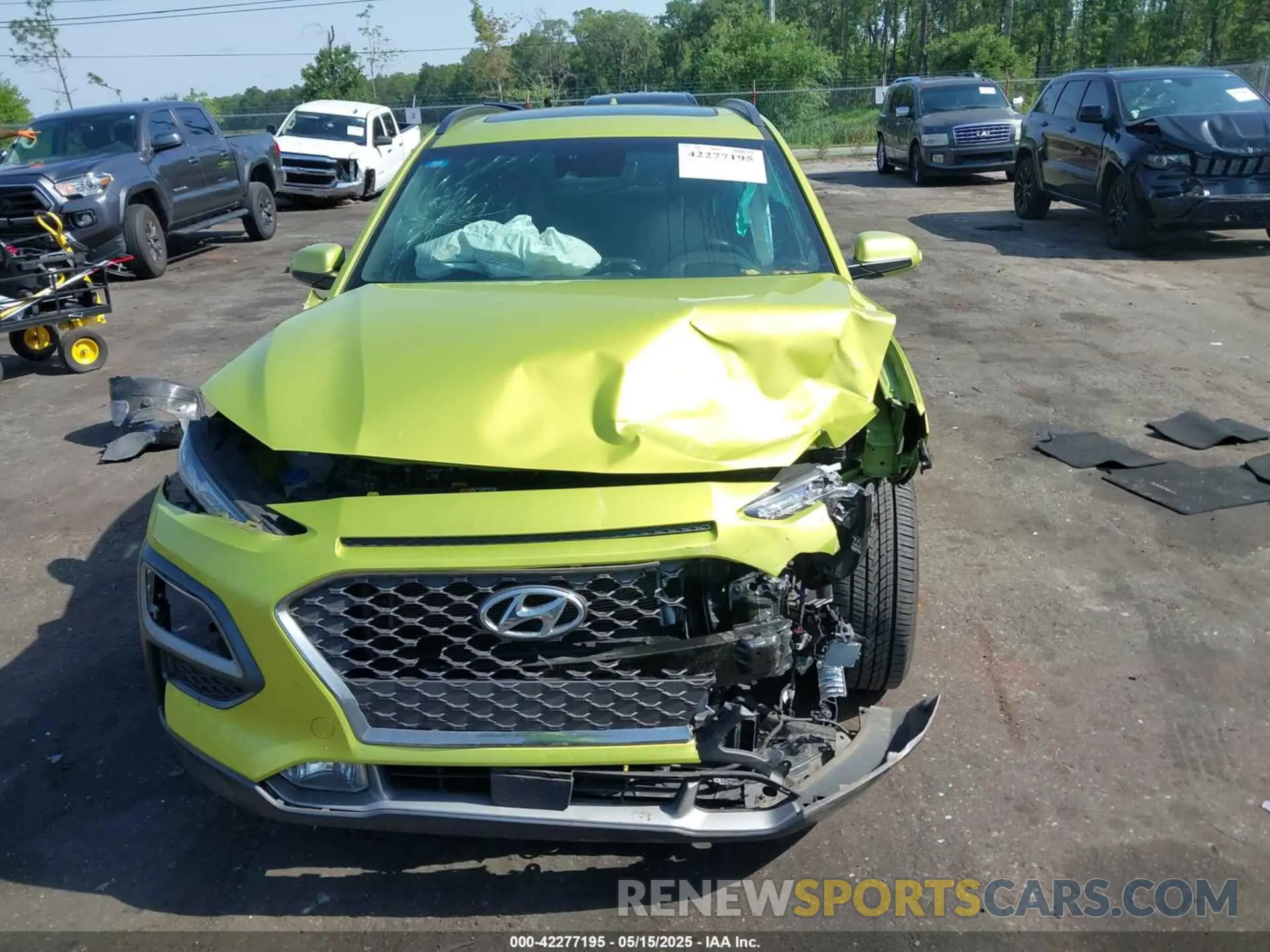 12 Photograph of a damaged car KM8K53A58KU226669 HYUNDAI KONA 2019