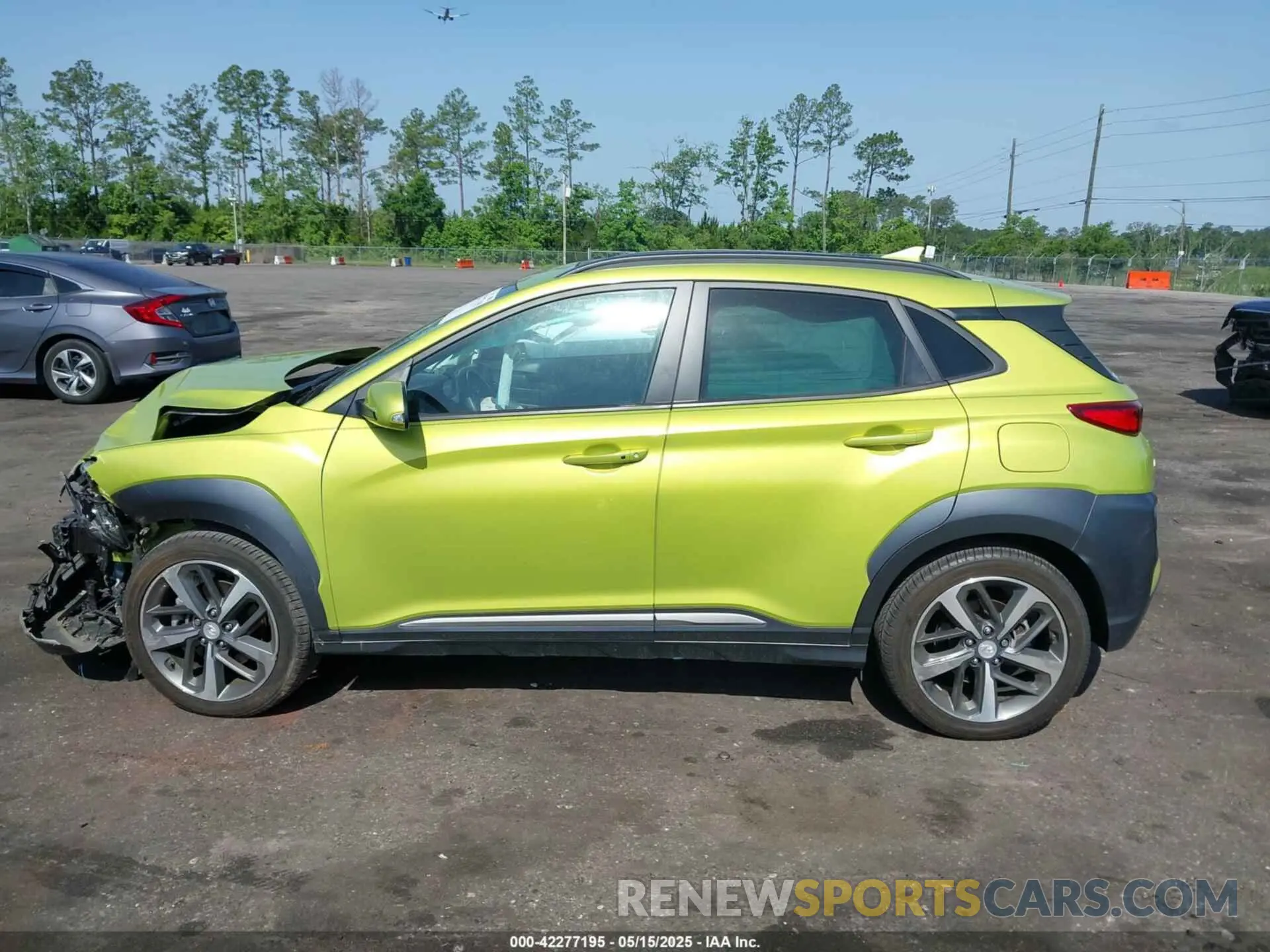 14 Photograph of a damaged car KM8K53A58KU226669 HYUNDAI KONA 2019
