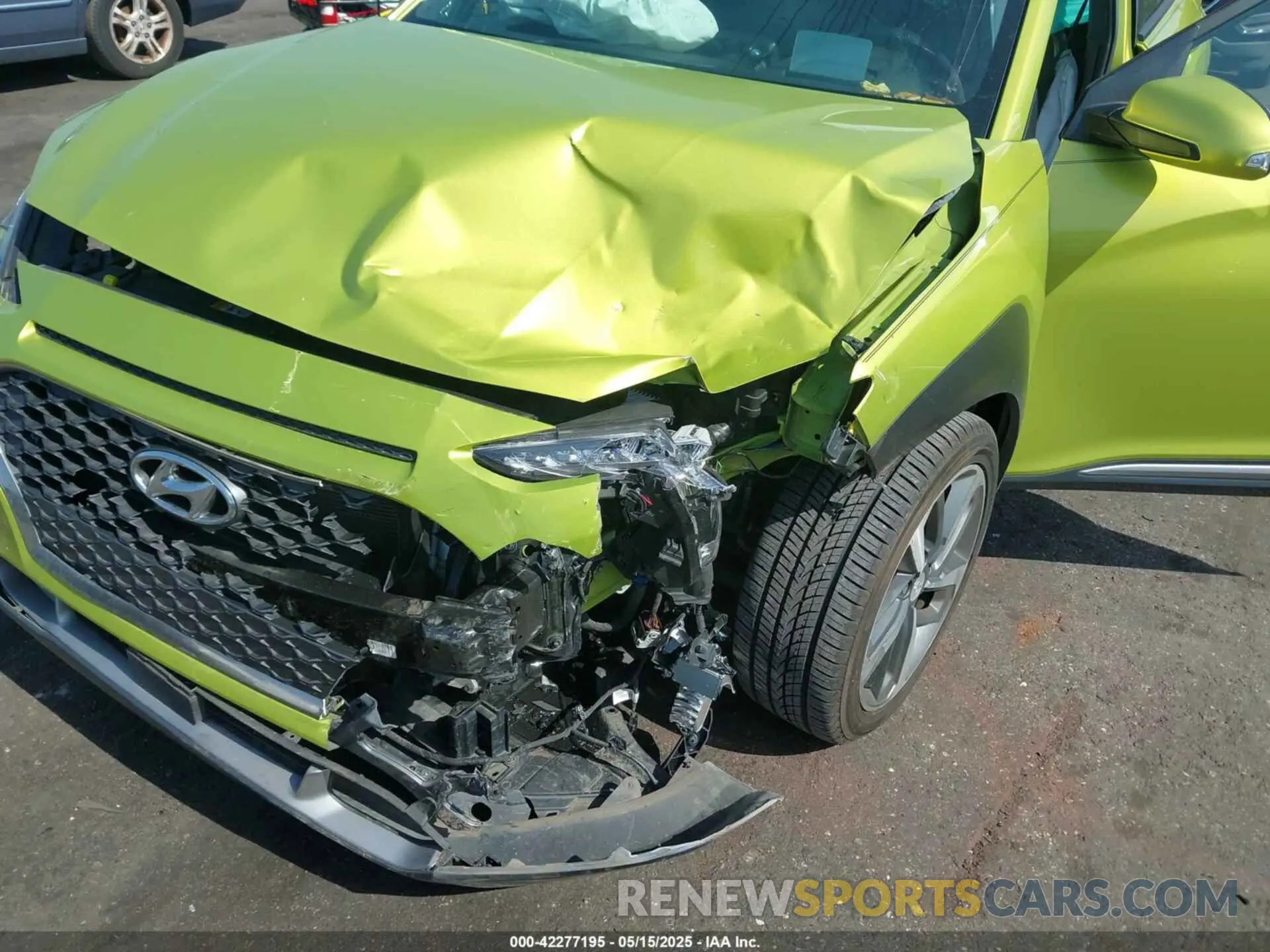 6 Photograph of a damaged car KM8K53A58KU226669 HYUNDAI KONA 2019