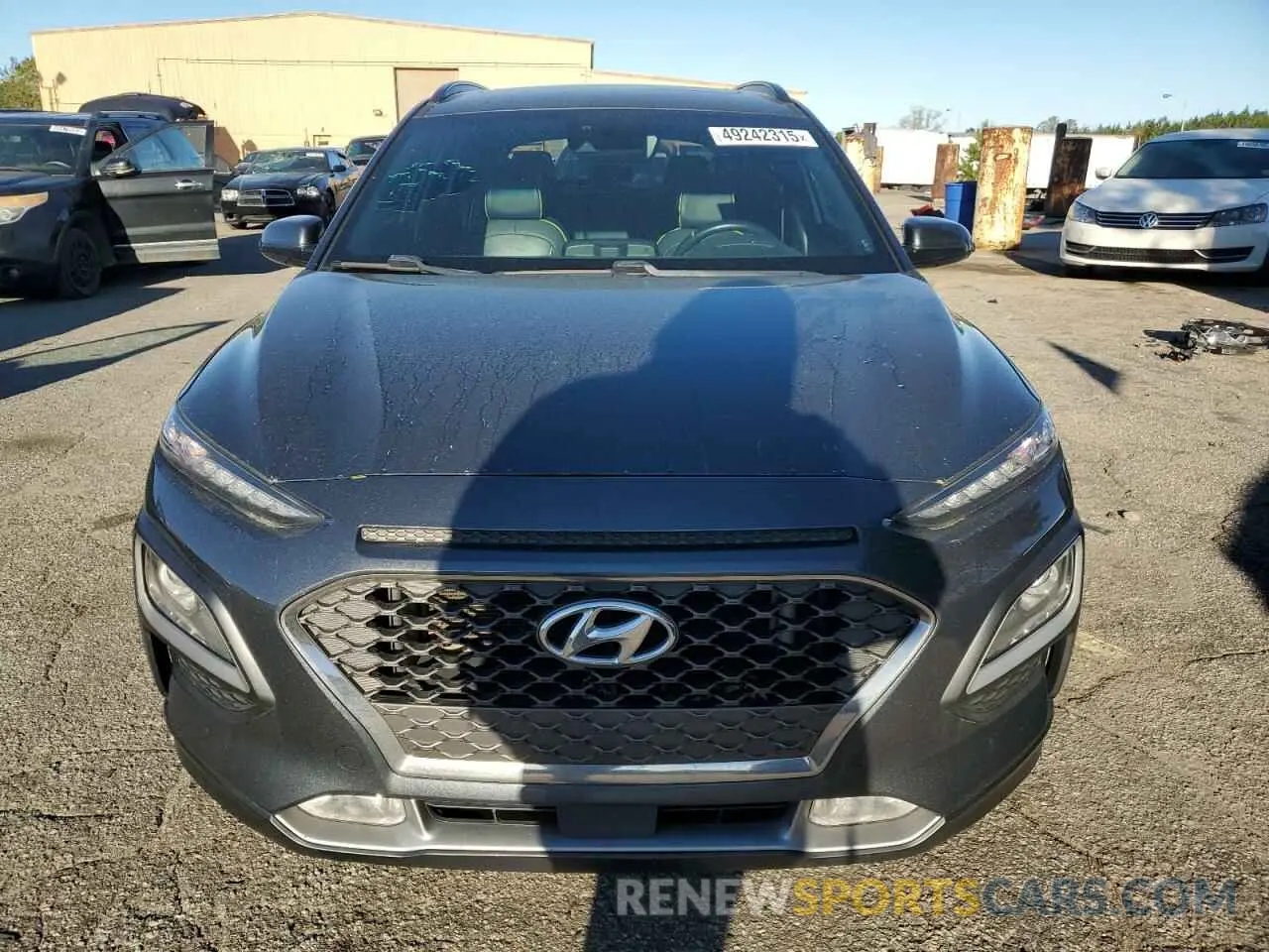 5 Photograph of a damaged car KM8K53A5XKU262024 HYUNDAI KONA 2019