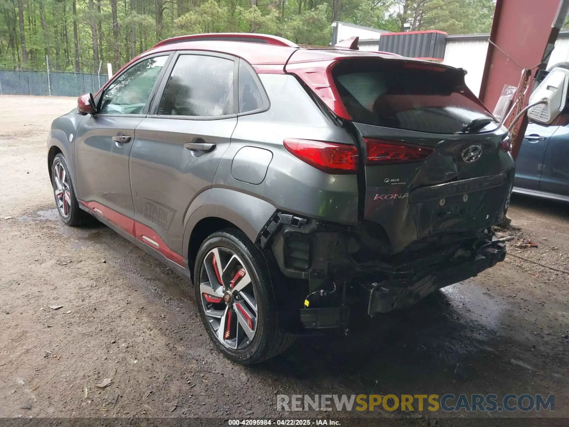 3 Photograph of a damaged car KM8K53A5XKU303722 HYUNDAI KONA 2019
