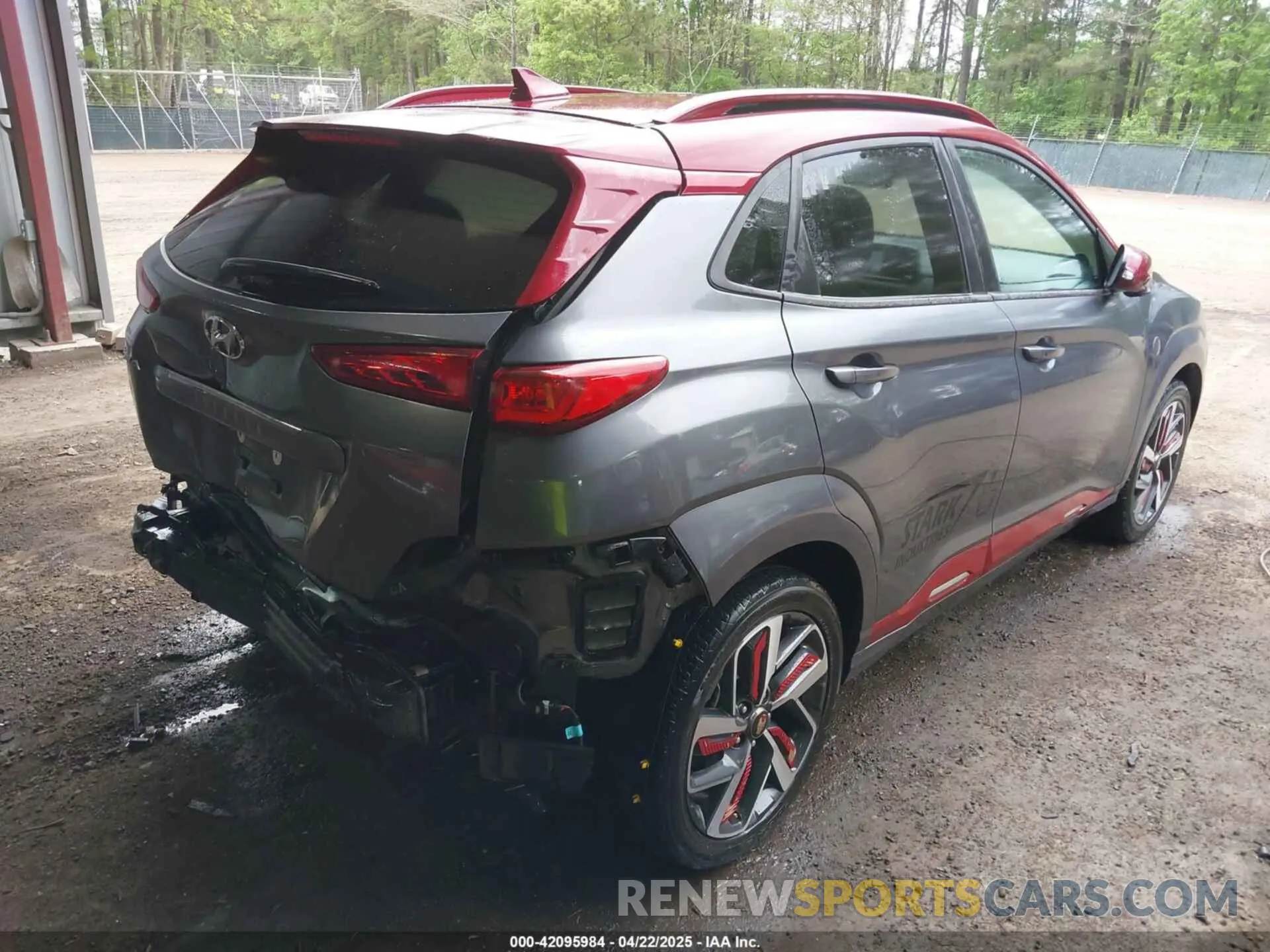 4 Photograph of a damaged car KM8K53A5XKU303722 HYUNDAI KONA 2019