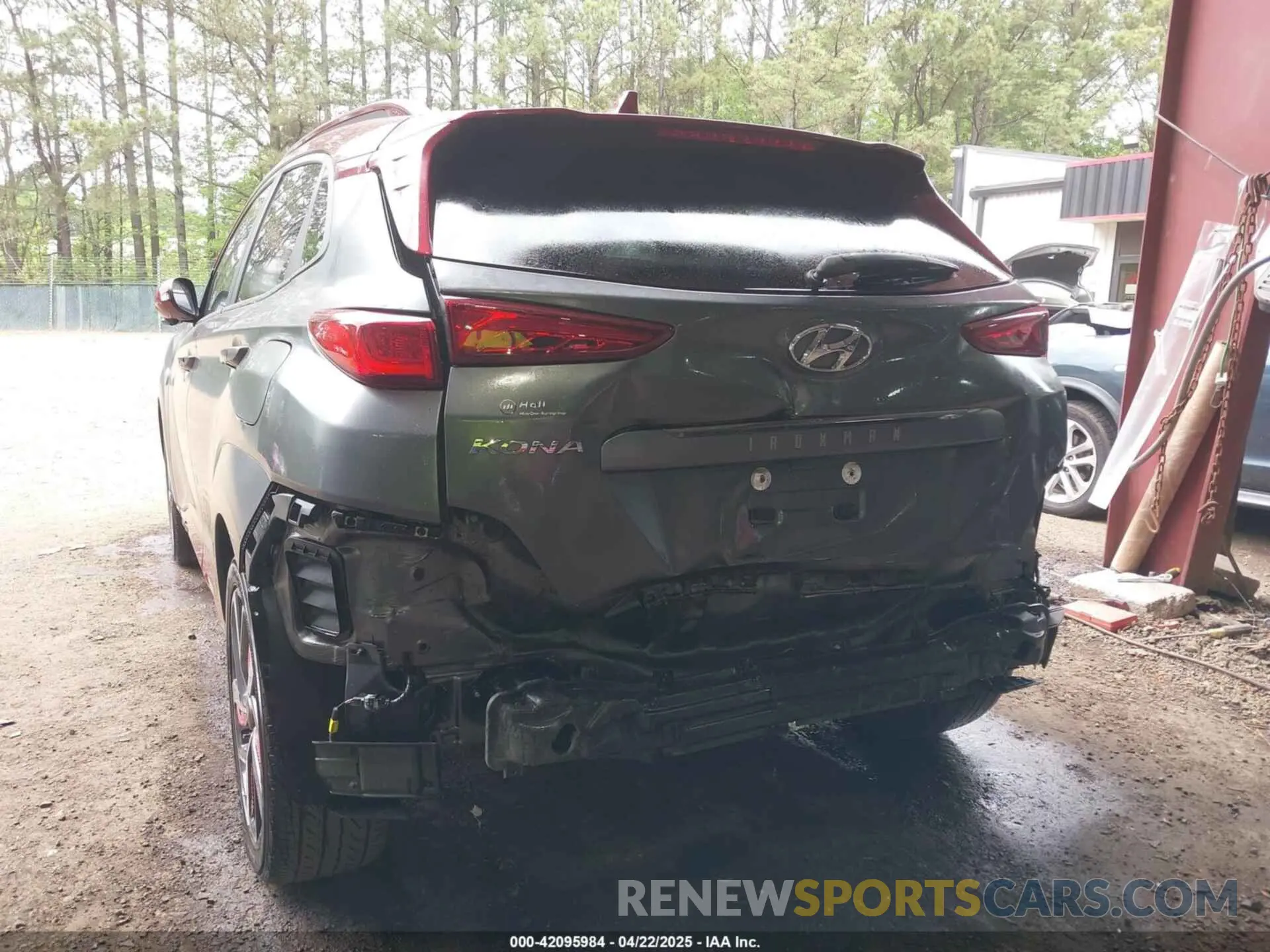 6 Photograph of a damaged car KM8K53A5XKU303722 HYUNDAI KONA 2019