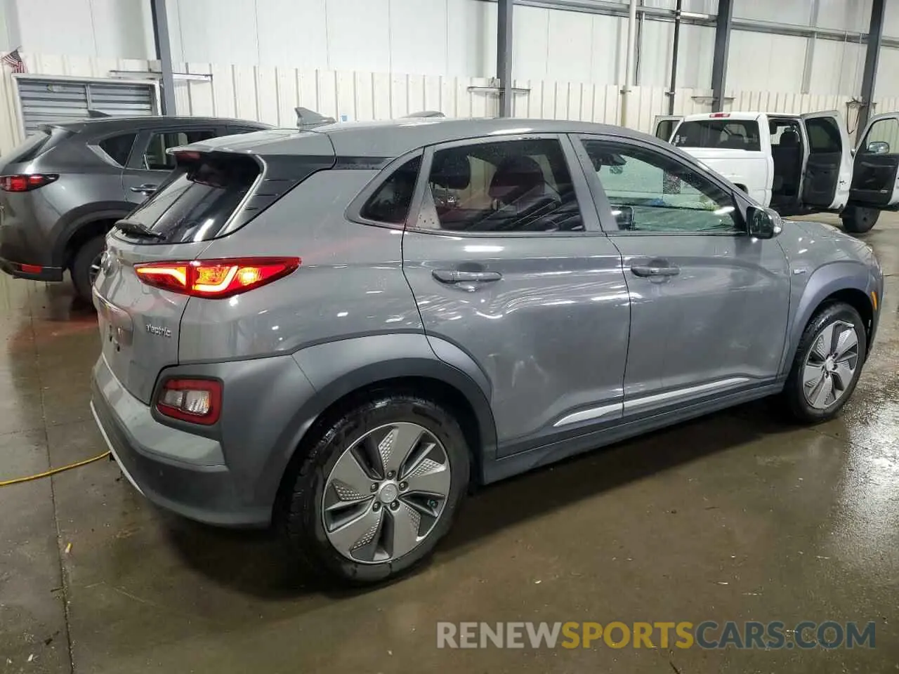 3 Photograph of a damaged car KM8K53AG0KU025818 HYUNDAI KONA 2019