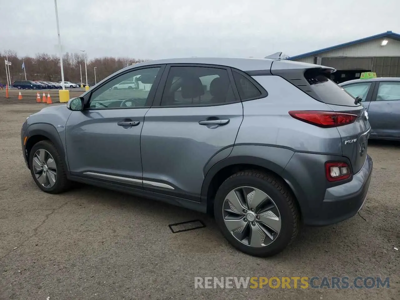 2 Photograph of a damaged car KM8K53AG8KU025730 HYUNDAI KONA 2019