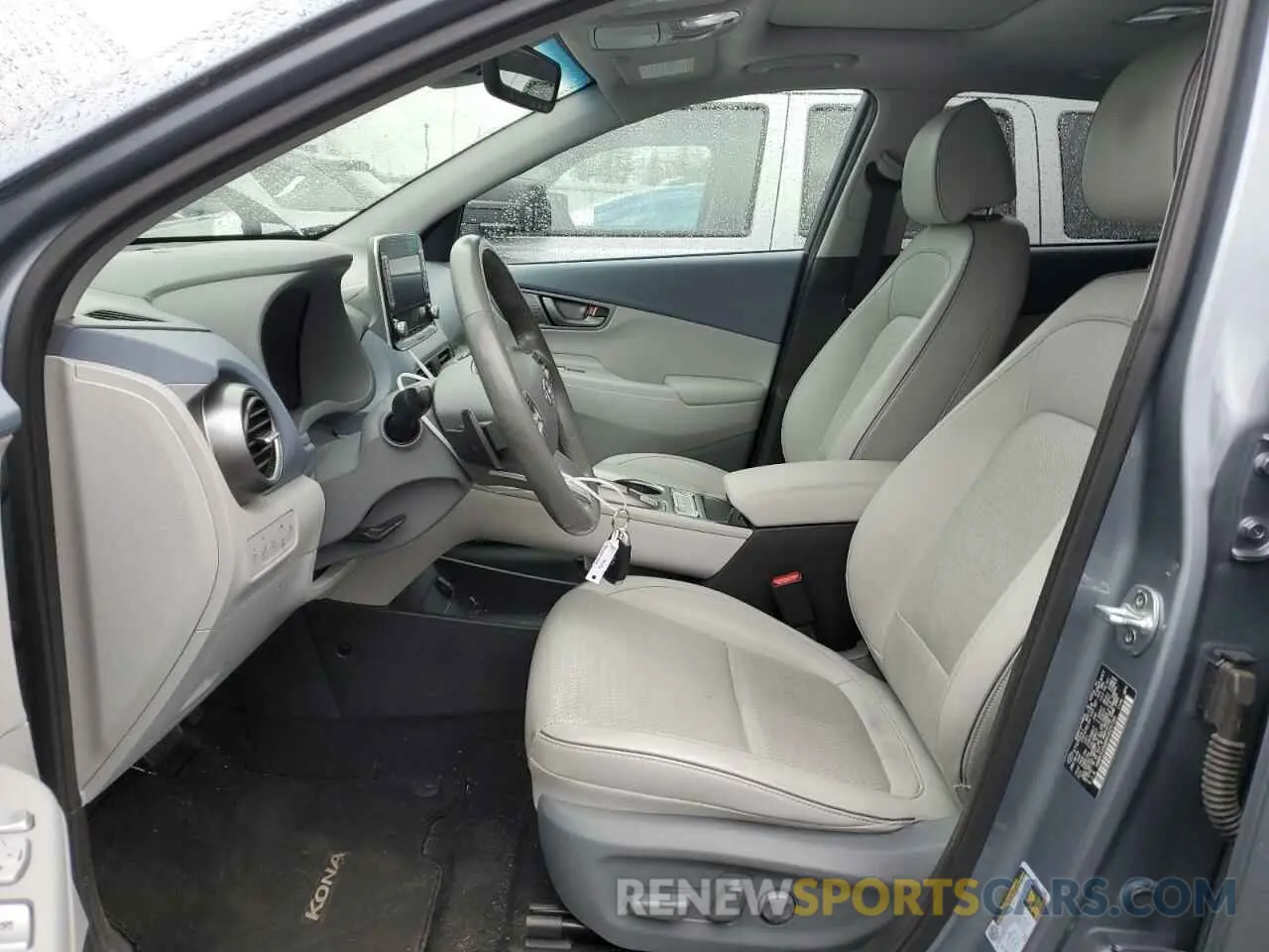 7 Photograph of a damaged car KM8K53AG8KU025730 HYUNDAI KONA 2019