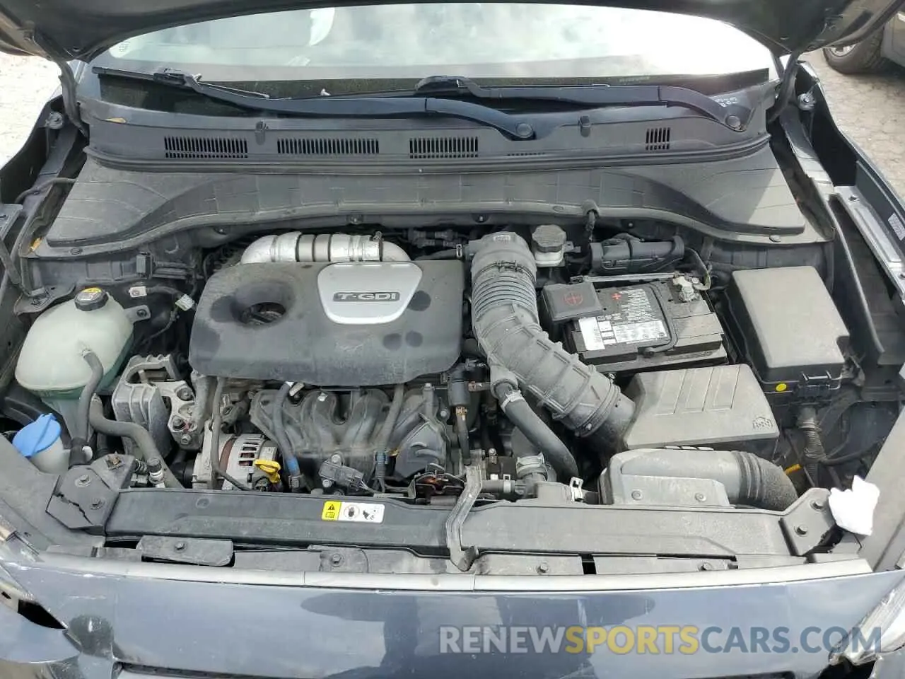 11 Photograph of a damaged car KM8K5CA50KU236371 HYUNDAI KONA 2019