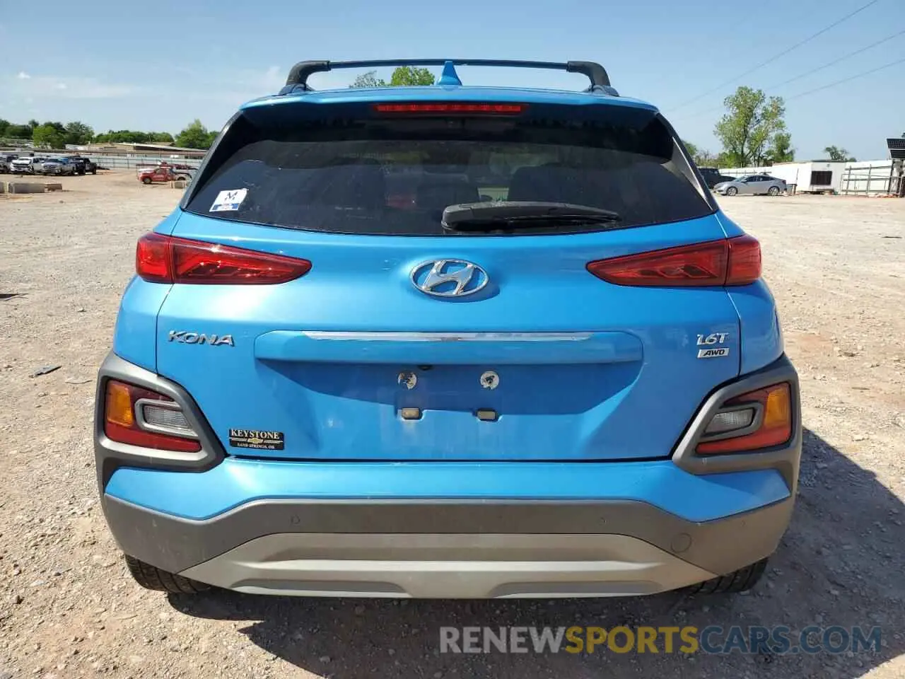 6 Photograph of a damaged car KM8K5CA50KU273209 HYUNDAI KONA 2019