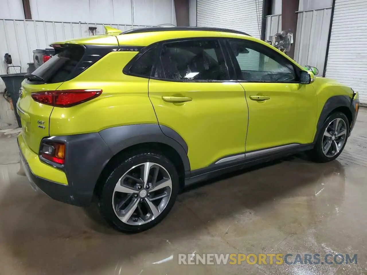 3 Photograph of a damaged car KM8K5CA54KU251357 HYUNDAI KONA 2019