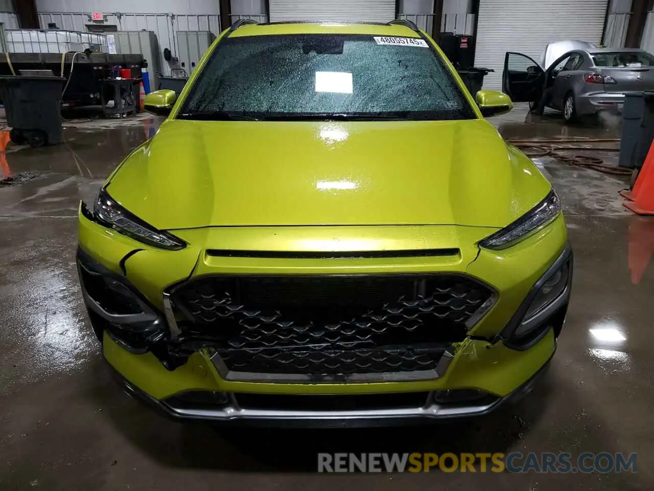 5 Photograph of a damaged car KM8K5CA54KU251357 HYUNDAI KONA 2019