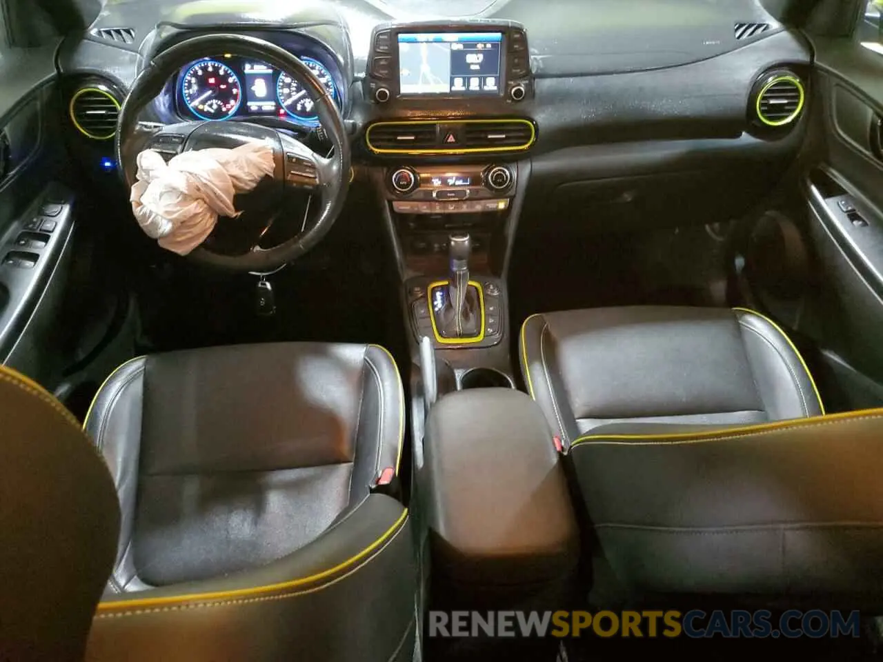8 Photograph of a damaged car KM8K5CA54KU251357 HYUNDAI KONA 2019