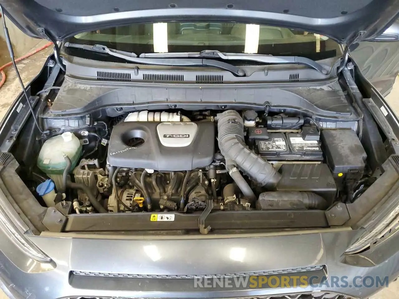 11 Photograph of a damaged car KM8K5CA55KU237757 HYUNDAI KONA 2019