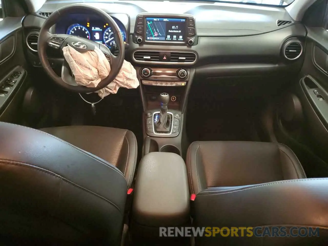 8 Photograph of a damaged car KM8K5CA55KU237757 HYUNDAI KONA 2019