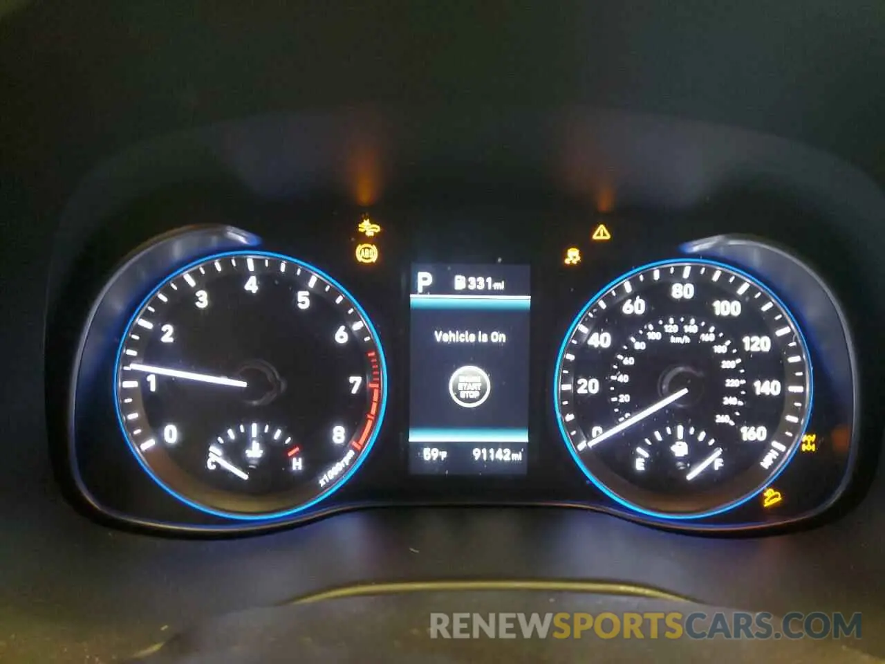 9 Photograph of a damaged car KM8K5CA55KU237757 HYUNDAI KONA 2019