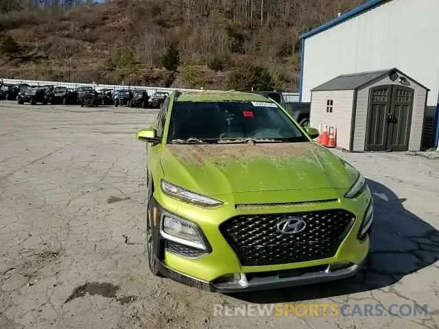 12 Photograph of a damaged car KM8K5CA56KU237041 HYUNDAI KONA 2019