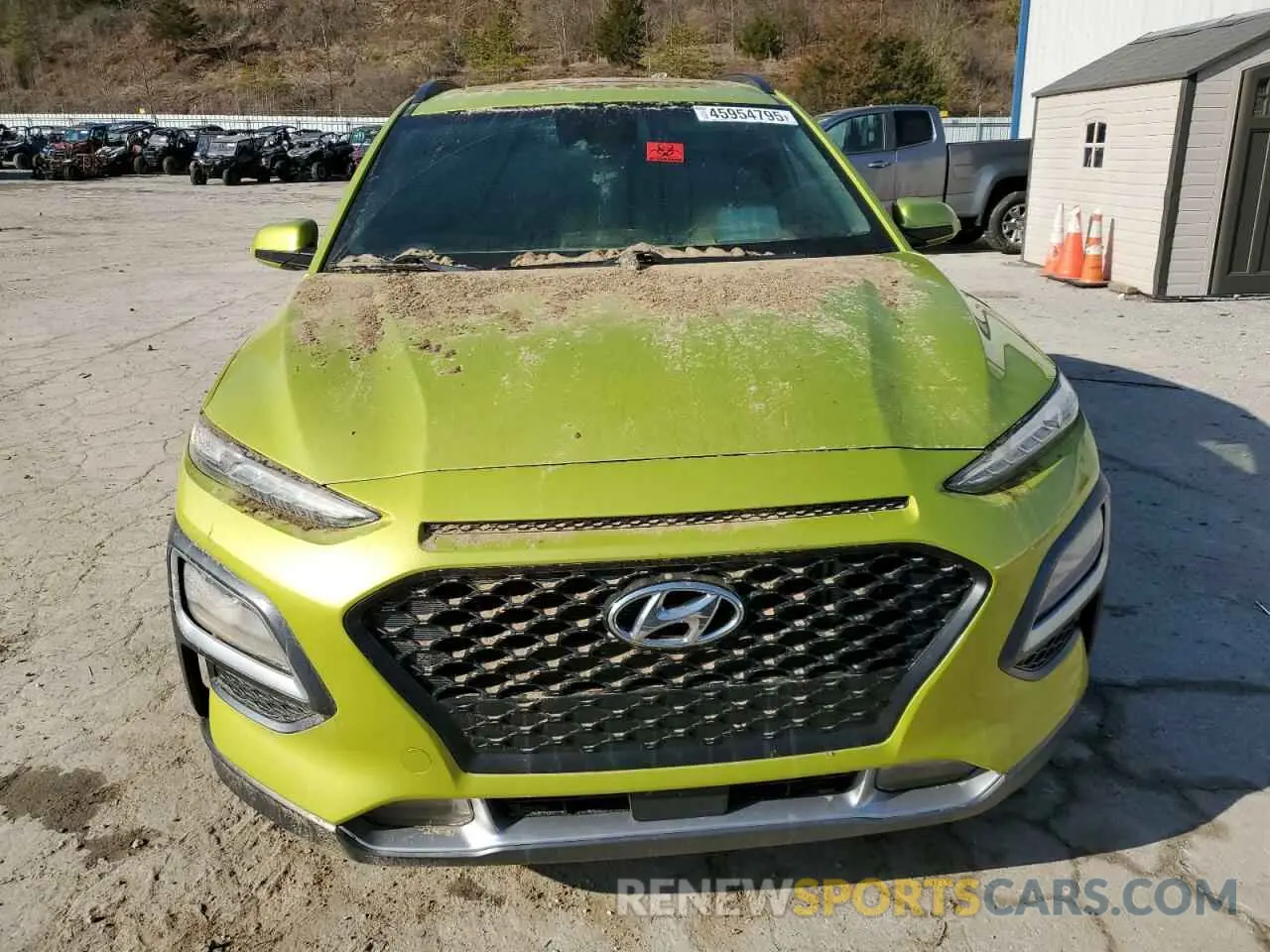 5 Photograph of a damaged car KM8K5CA56KU237041 HYUNDAI KONA 2019