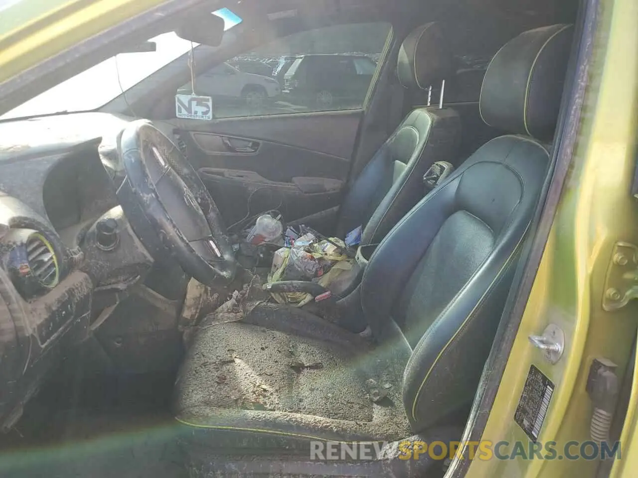 7 Photograph of a damaged car KM8K5CA56KU237041 HYUNDAI KONA 2019