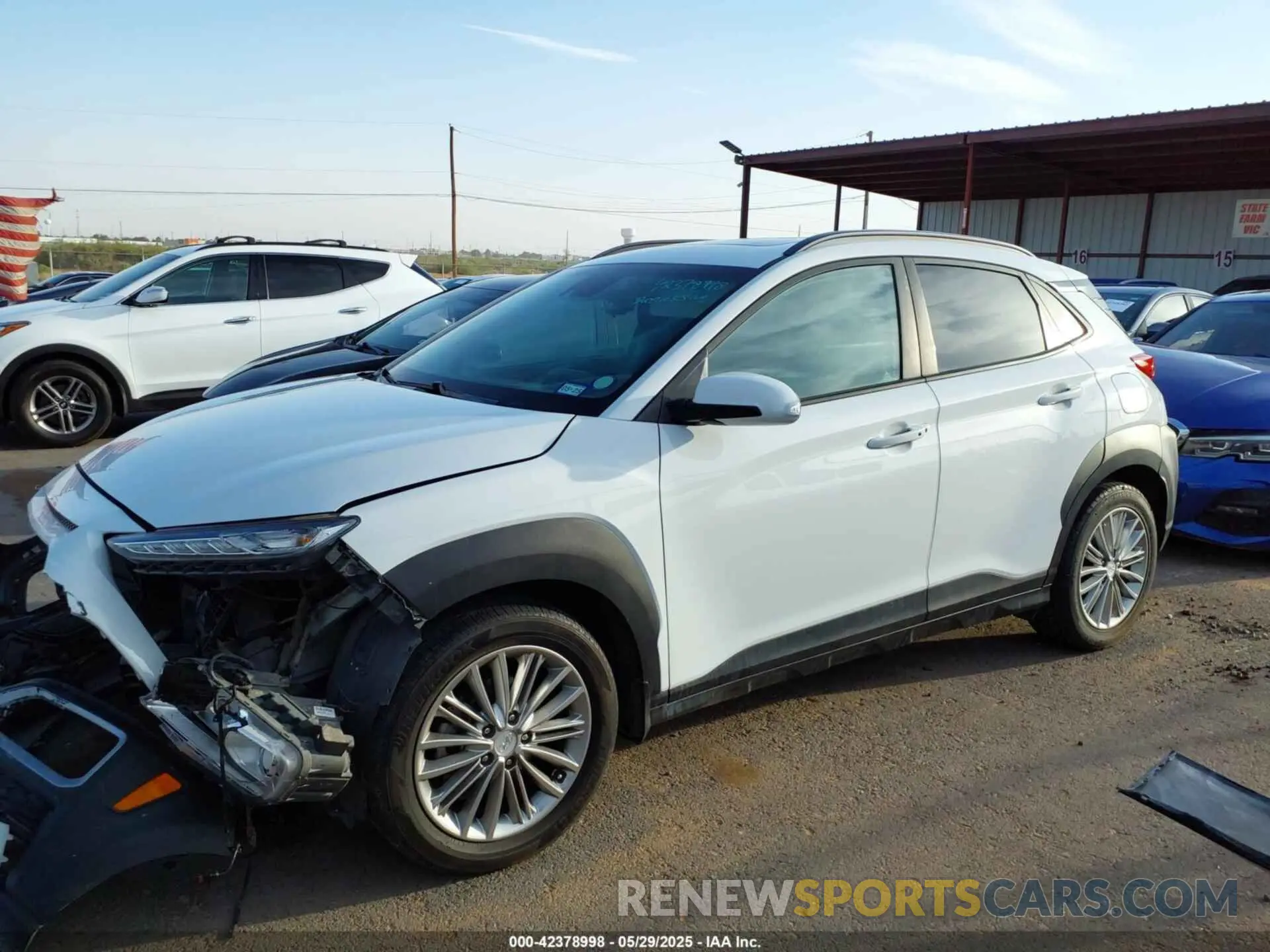 14 Photograph of a damaged car KM8K62AA0KU253871 HYUNDAI KONA 2019