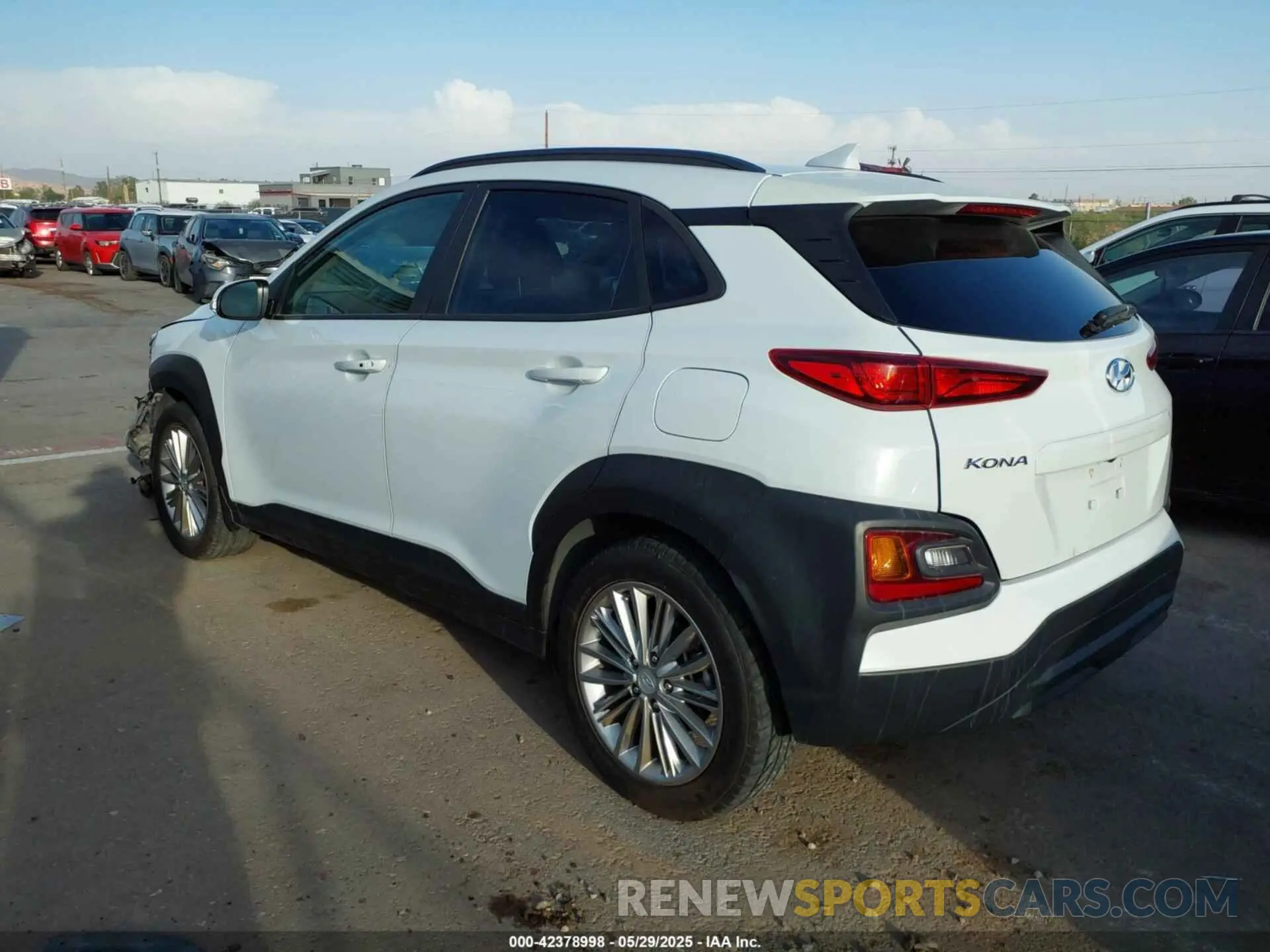 3 Photograph of a damaged car KM8K62AA0KU253871 HYUNDAI KONA 2019