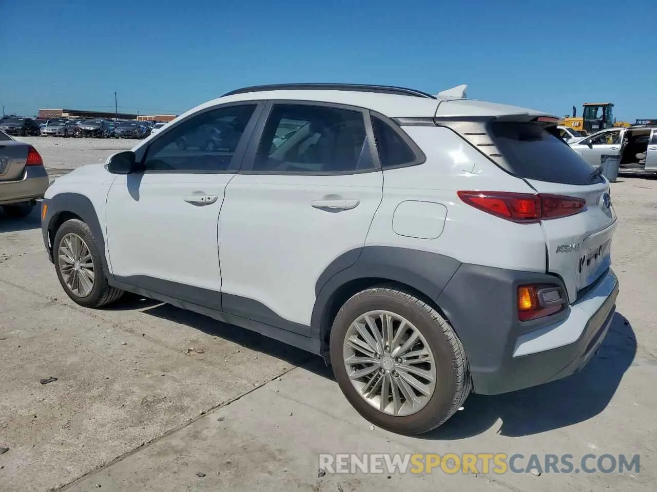 2 Photograph of a damaged car KM8K62AA0KU371709 HYUNDAI KONA 2019