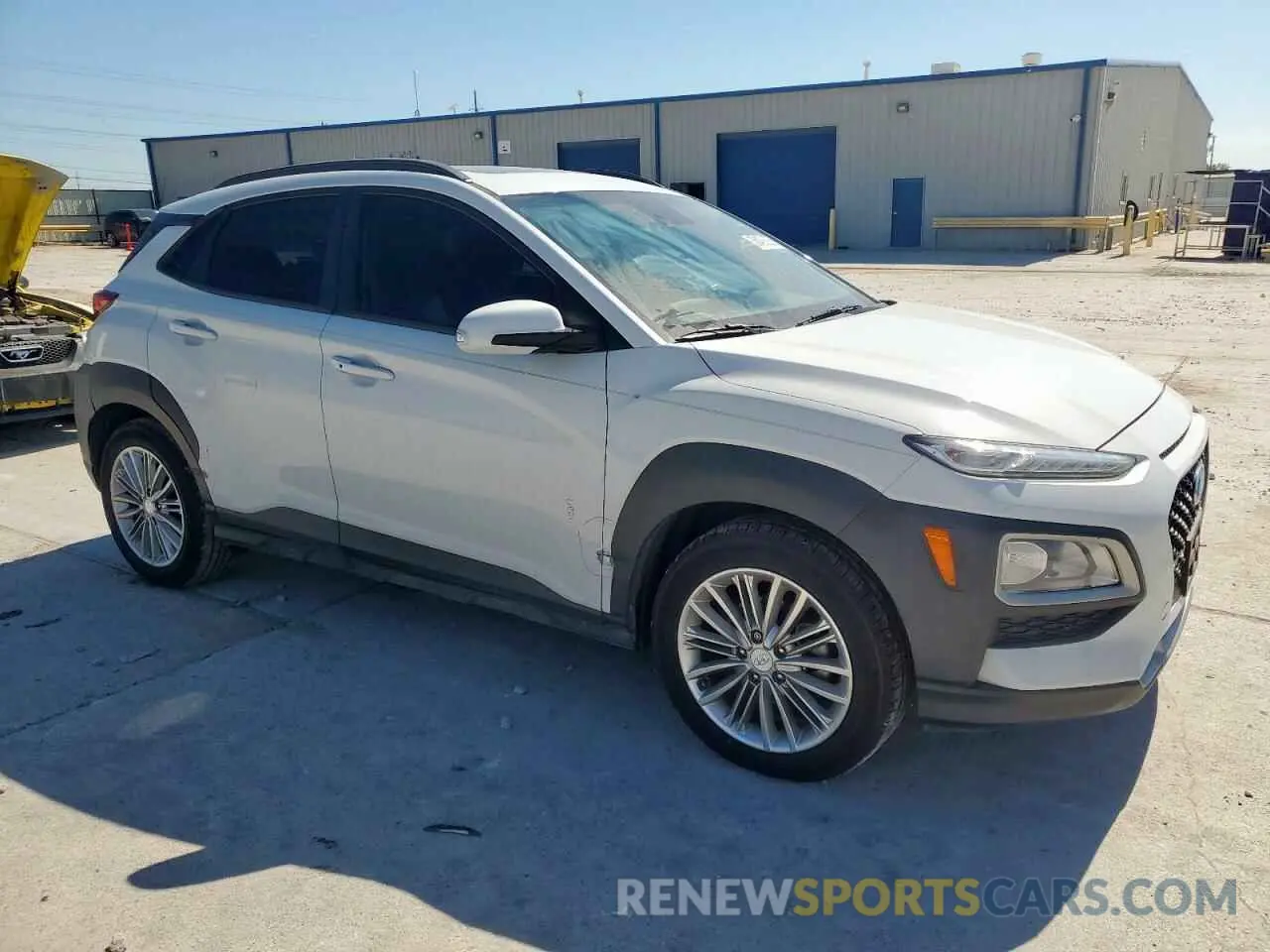 4 Photograph of a damaged car KM8K62AA0KU371709 HYUNDAI KONA 2019