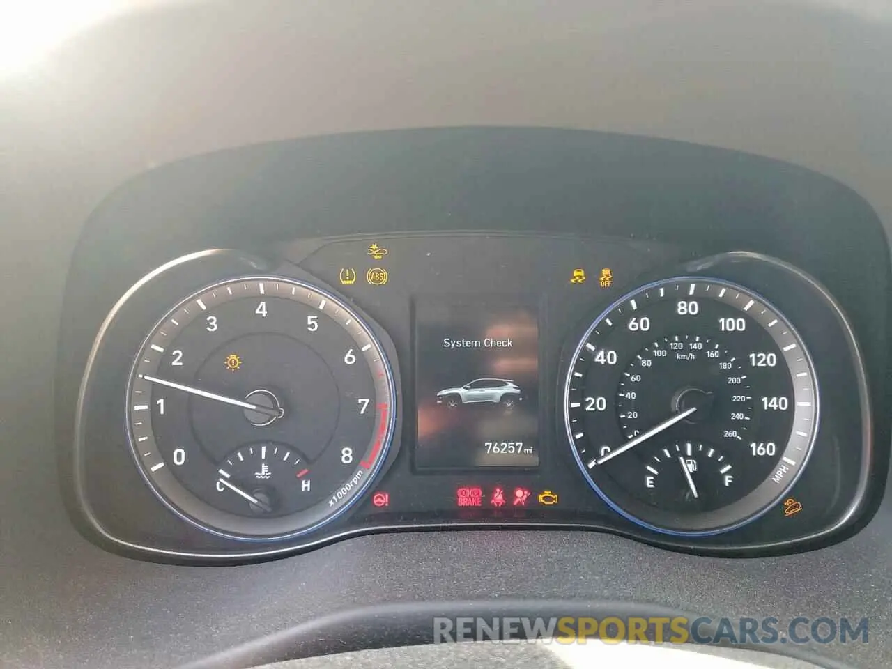 9 Photograph of a damaged car KM8K62AA0KU371709 HYUNDAI KONA 2019