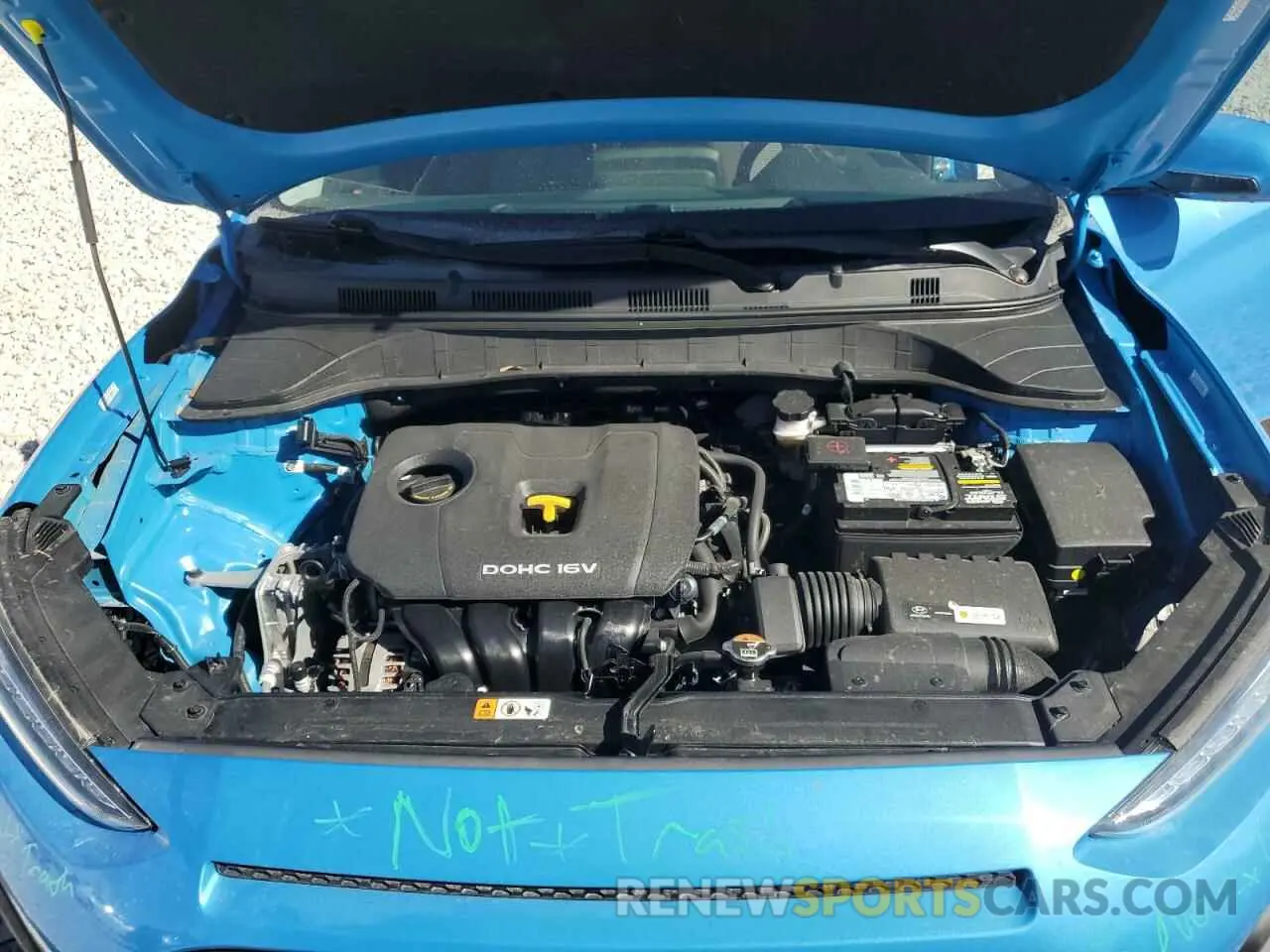 13 Photograph of a damaged car KM8K62AA1KU373176 HYUNDAI KONA 2019