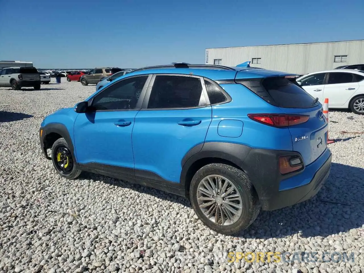 2 Photograph of a damaged car KM8K62AA1KU373176 HYUNDAI KONA 2019