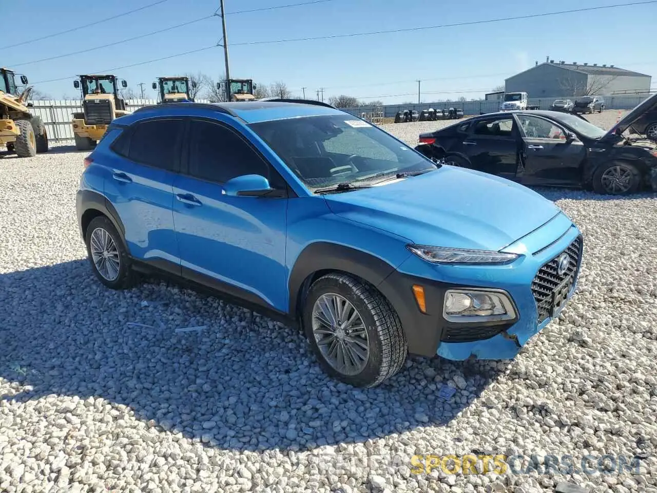 4 Photograph of a damaged car KM8K62AA1KU373176 HYUNDAI KONA 2019