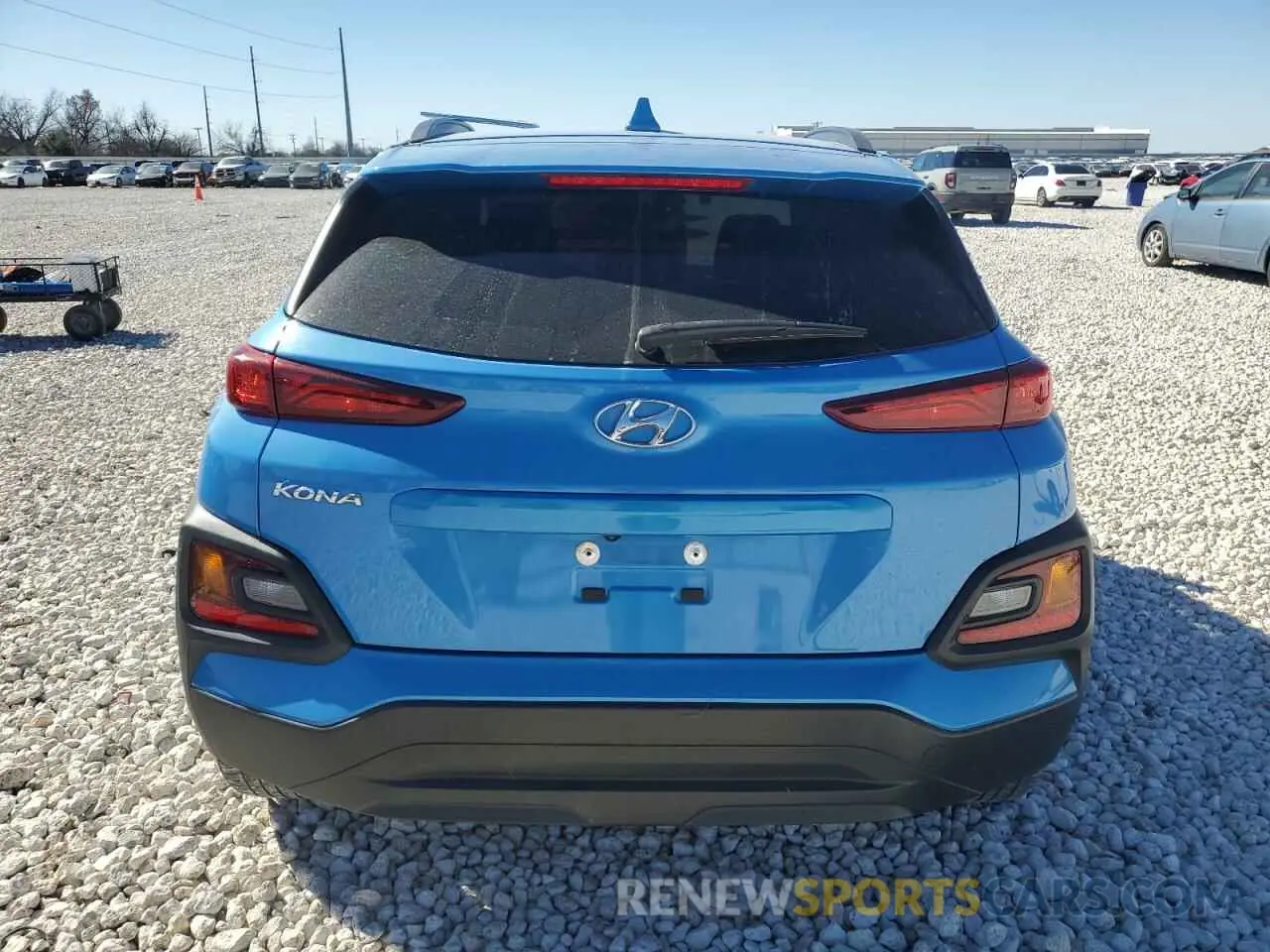 6 Photograph of a damaged car KM8K62AA1KU373176 HYUNDAI KONA 2019